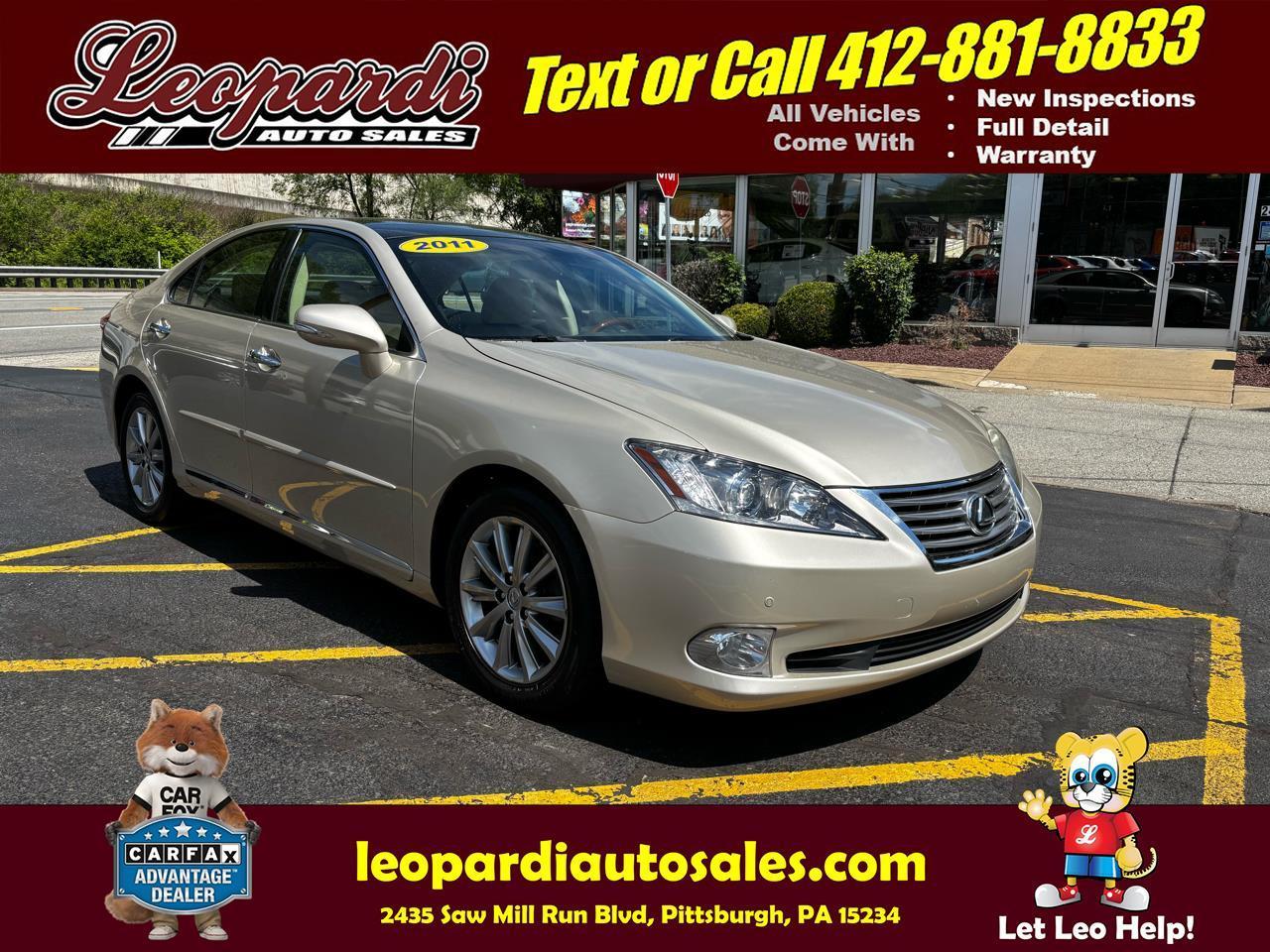 2011 Lexus ES 350 4dr Sdn