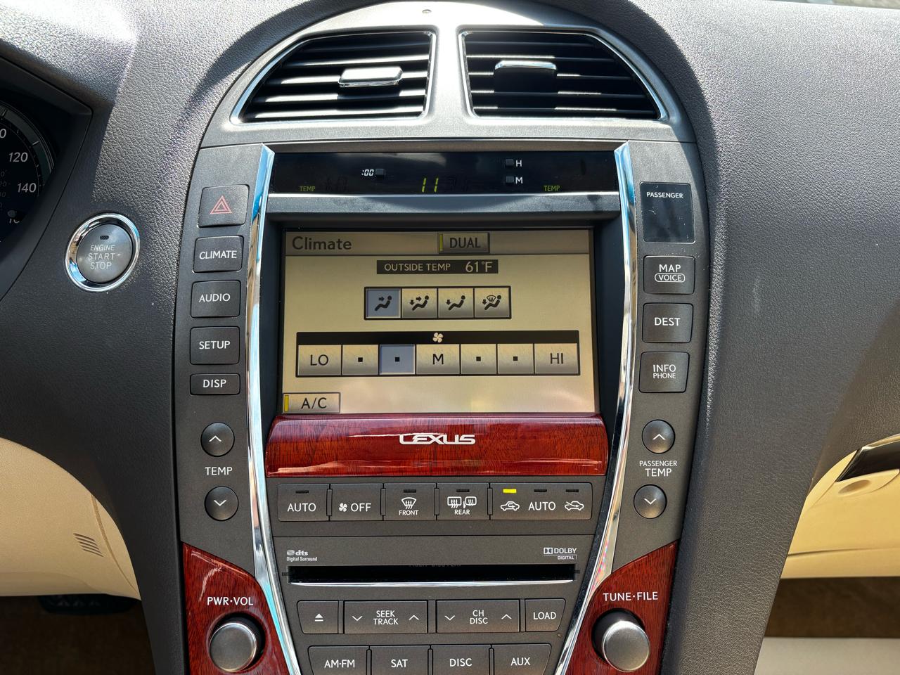 Lexus ES 350 4dr Sdn 2011