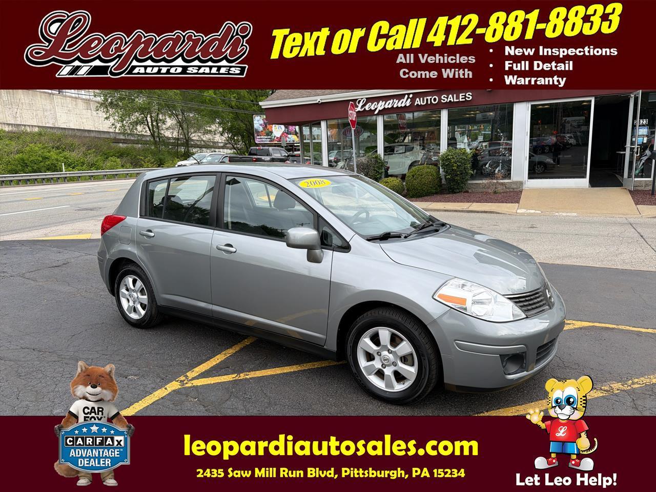 2008 Nissan Versa 5dr HB I4 CVT 1.8 SL