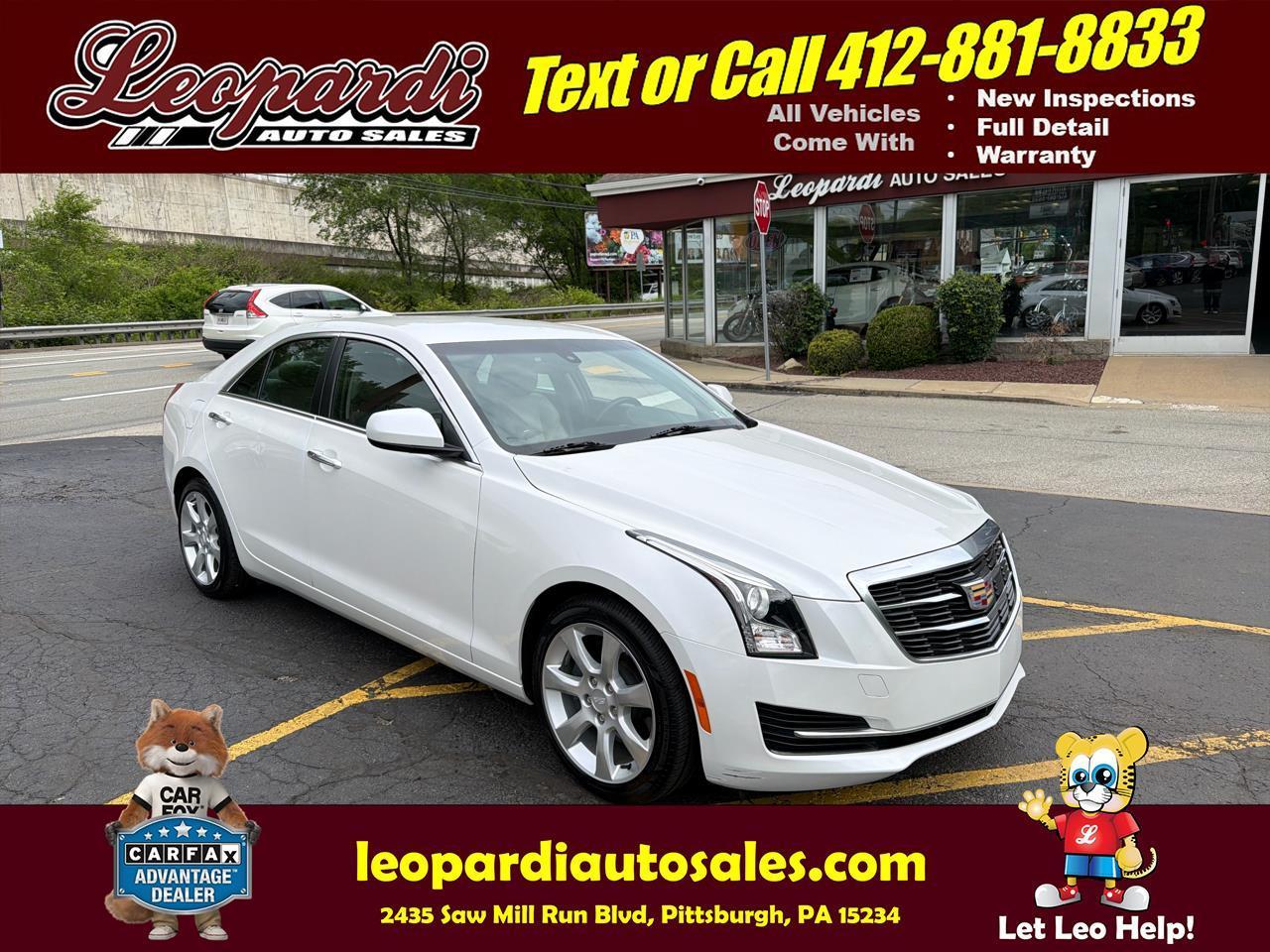 2016 Cadillac ATS Sedan 4dr Sdn 2.0L Standard RWD