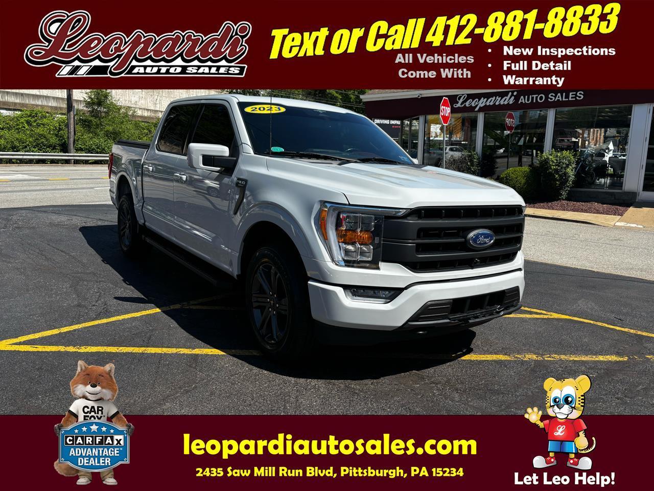 2023 Ford F-150 Lariat 4WD SuperCrew 5.5' Box