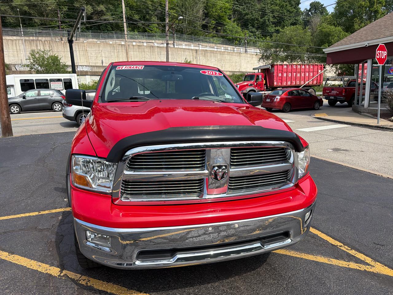 RAM 1500 4WD Quad Cab 140.5" Big Horn 2012