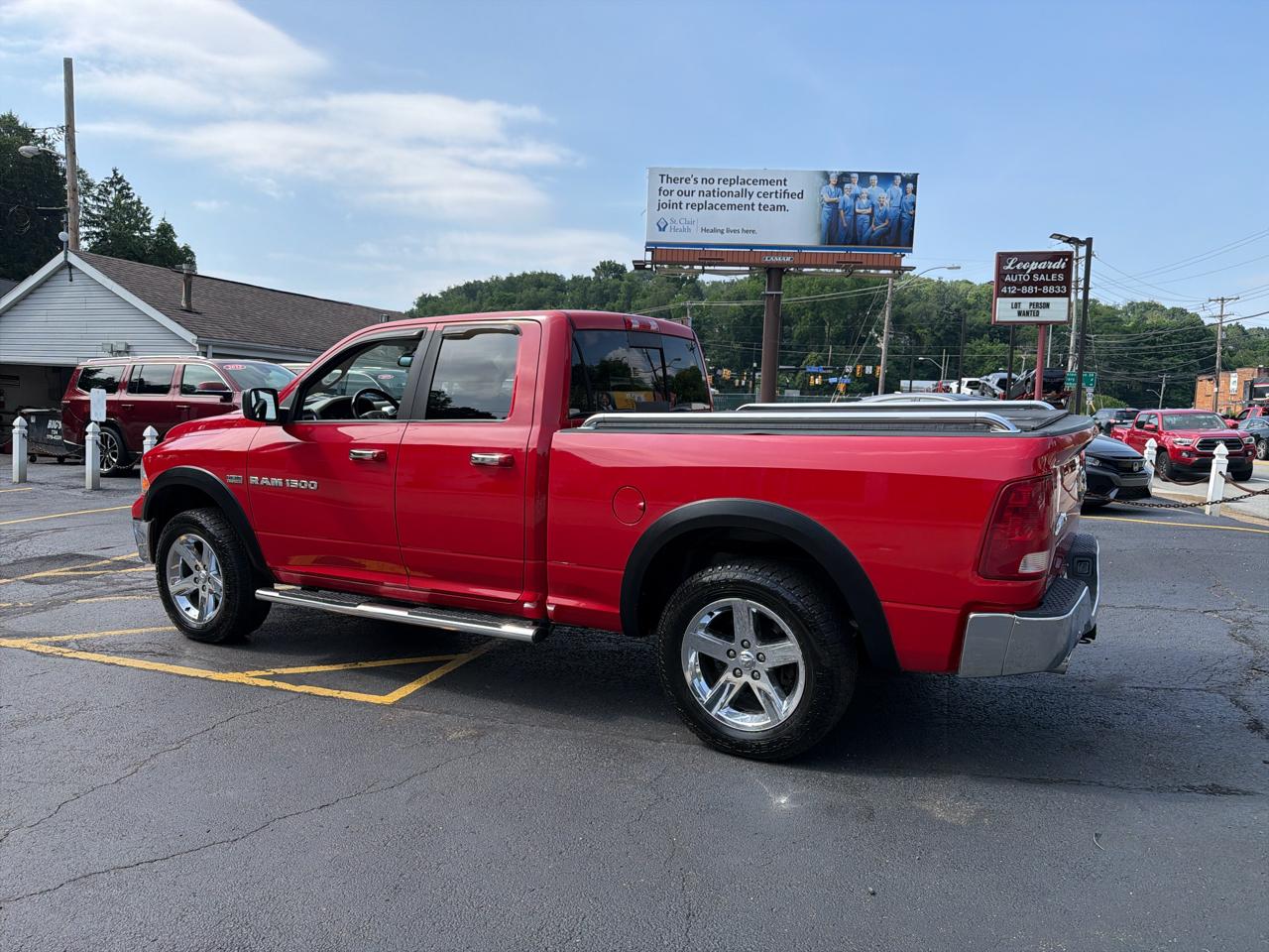 RAM 1500 4WD Quad Cab 140.5" Big Horn 2012