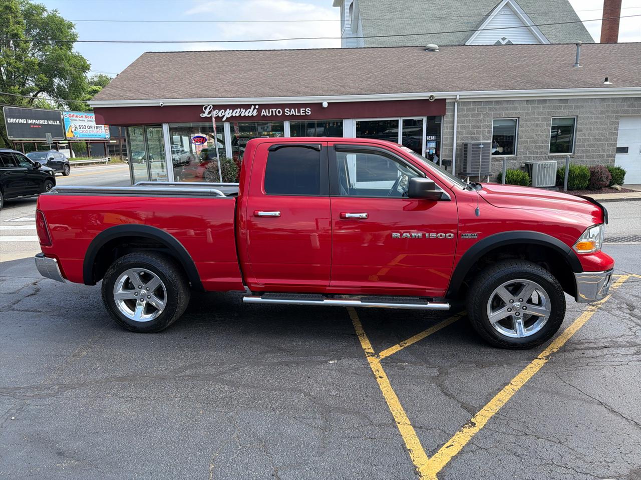 RAM 1500 4WD Quad Cab 140.5" Big Horn 2012