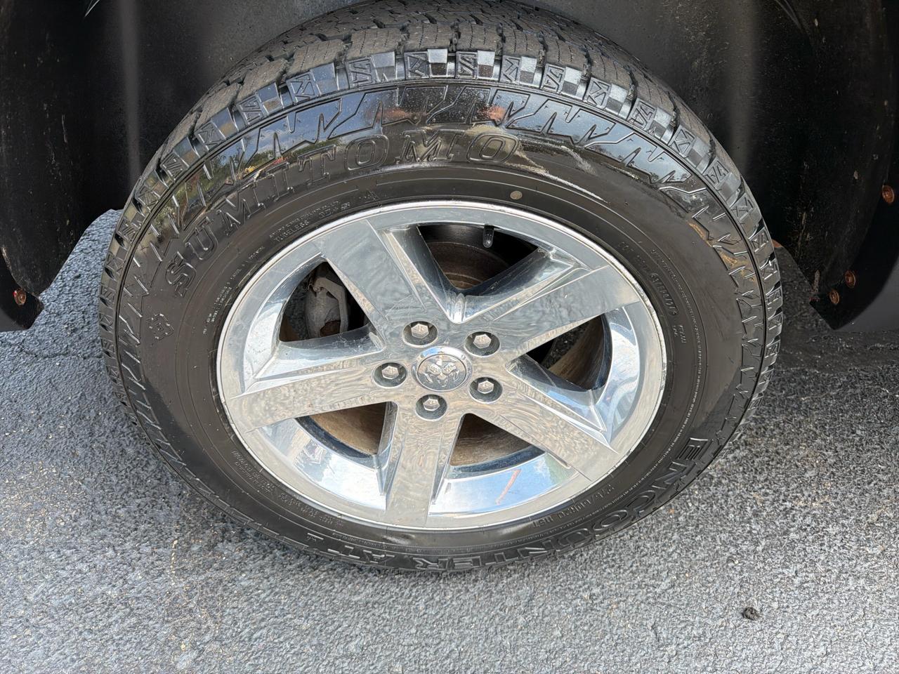RAM 1500 4WD Quad Cab 140.5" Big Horn 2012