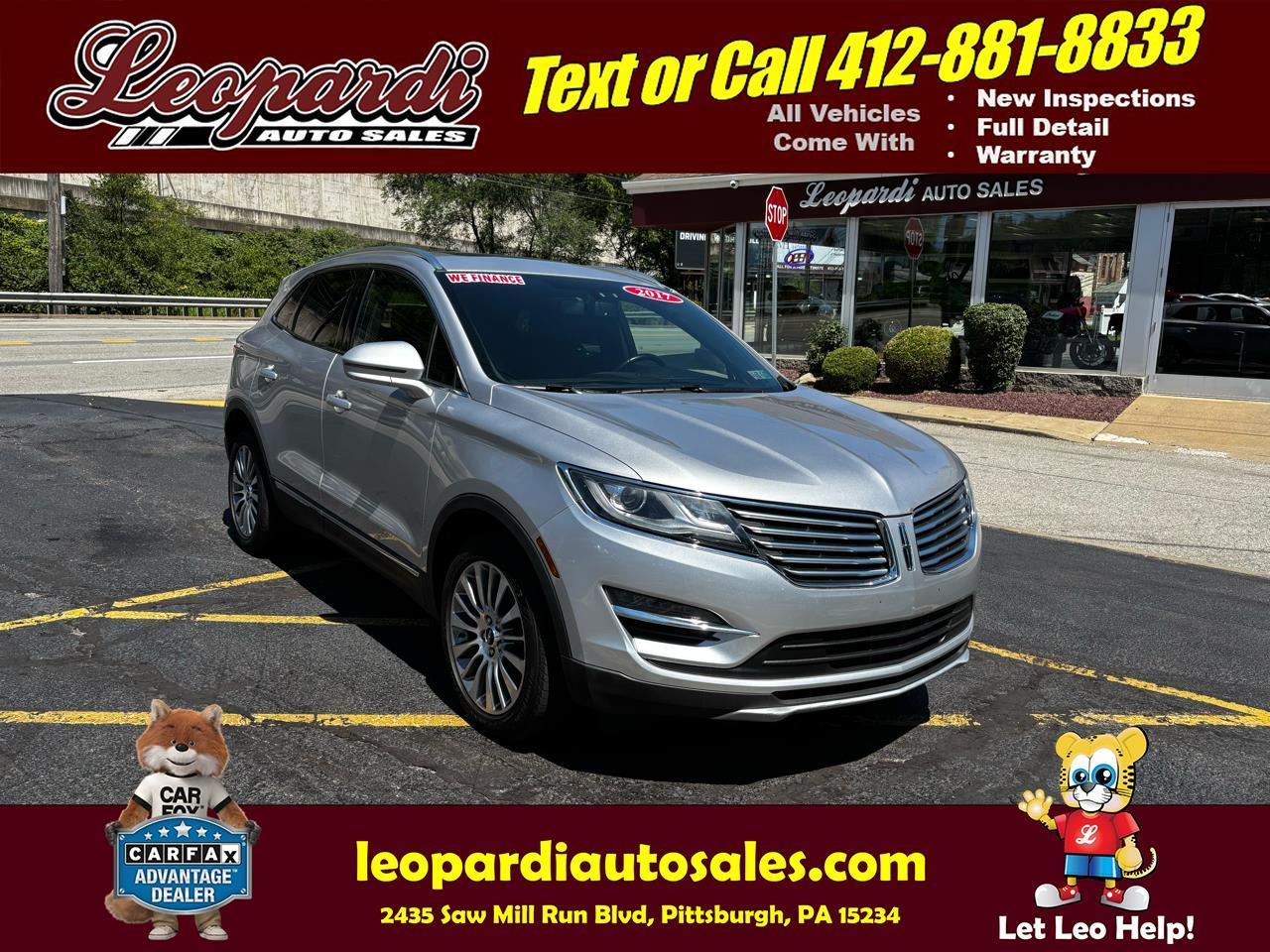 2017 Lincoln MKC Reserve AWD