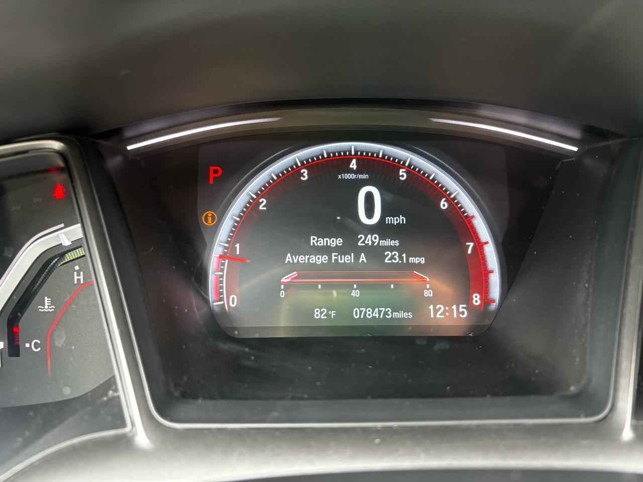 Honda Civic Hatchback Sport Touring CVT 2018