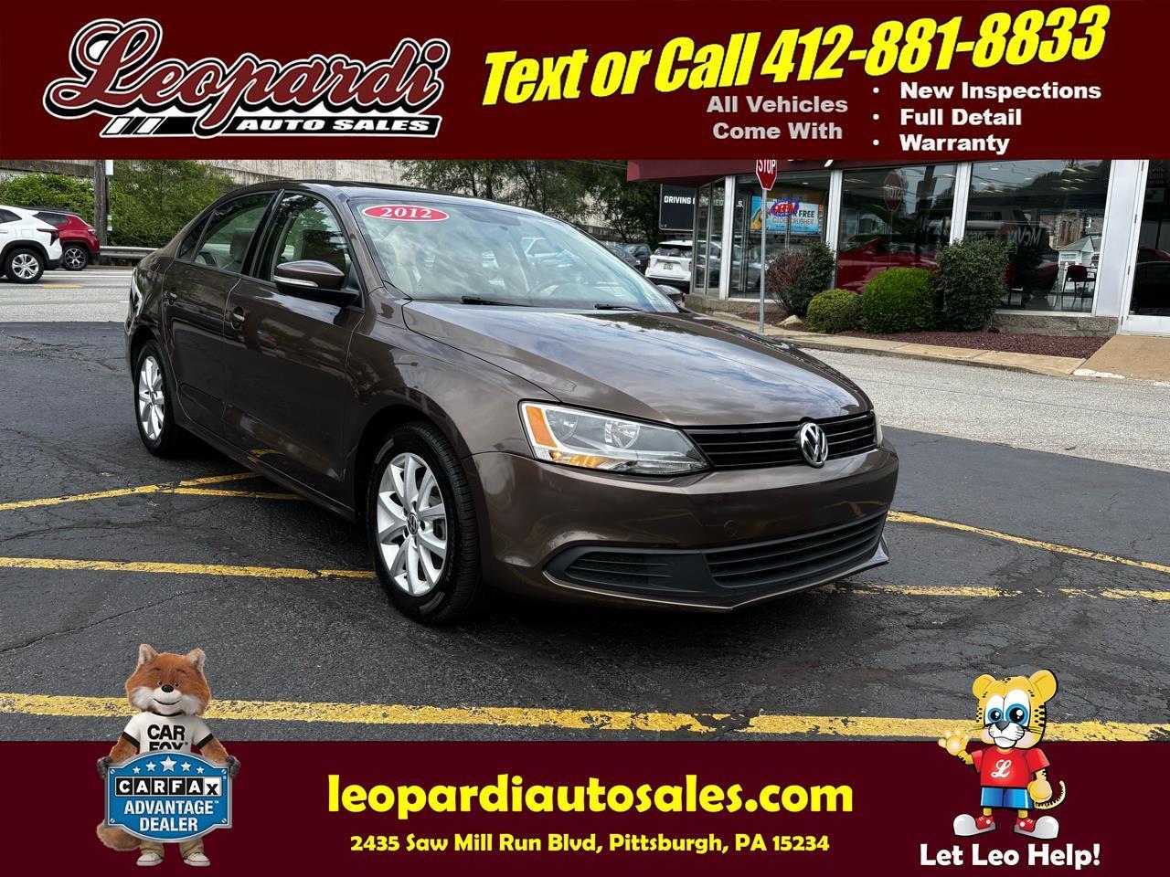 2012 Volkswagen Jetta SE w/Convenience 6AT PZEV's photo