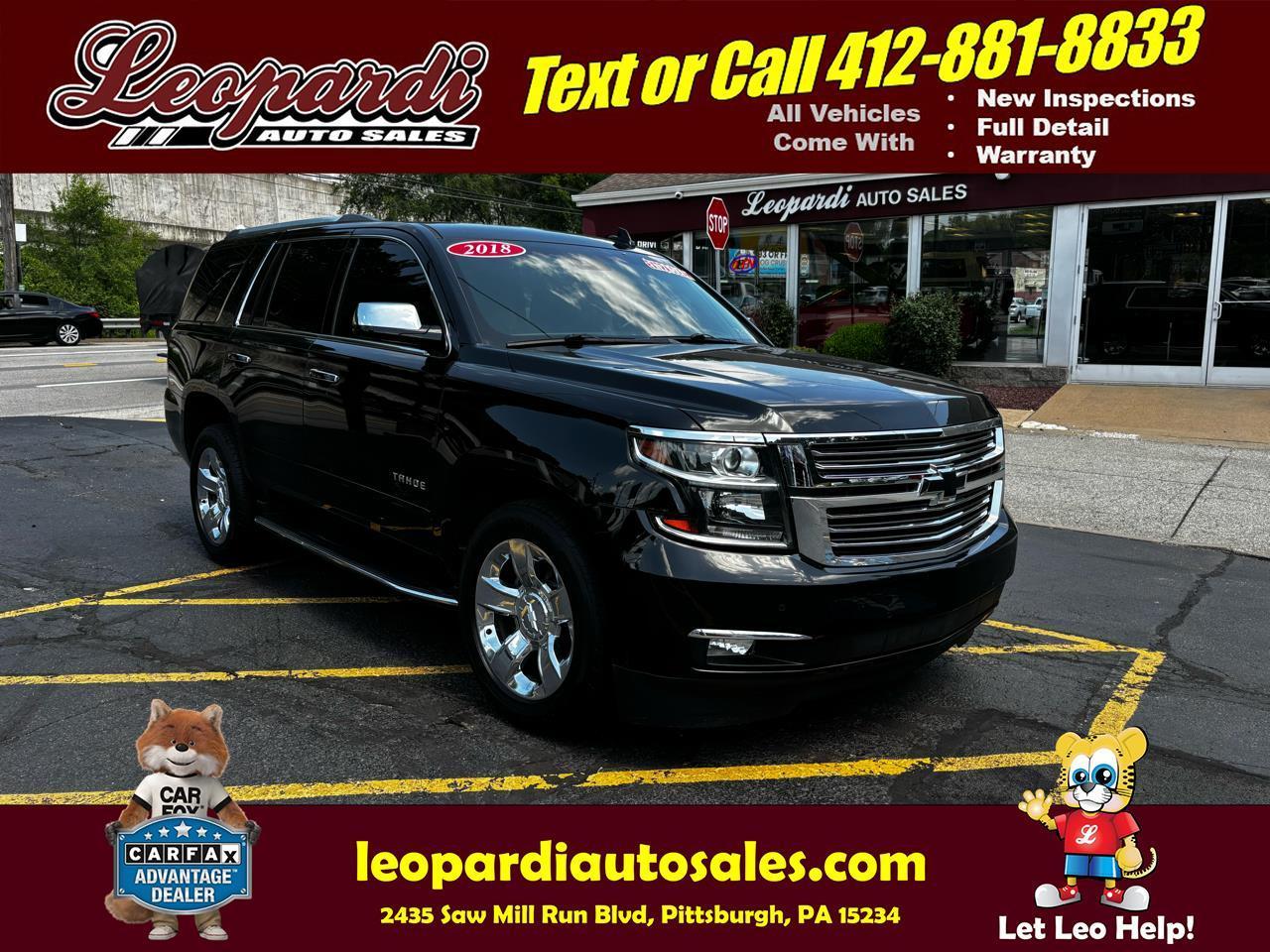 2018 Chevrolet Tahoe 4WD 4dr Premier