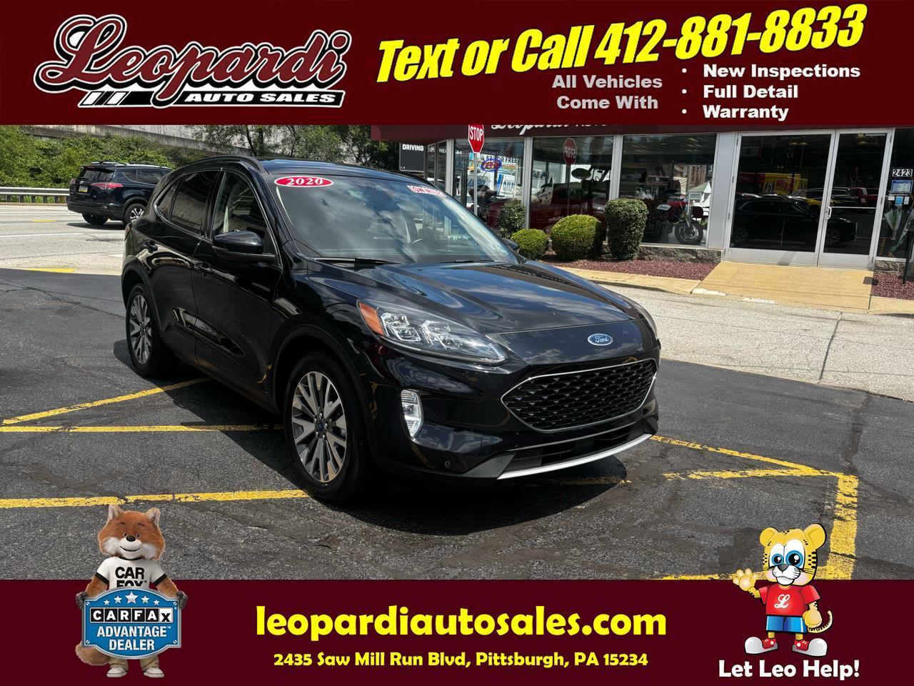2020 Ford Escape Titanium Hybrid AWD
