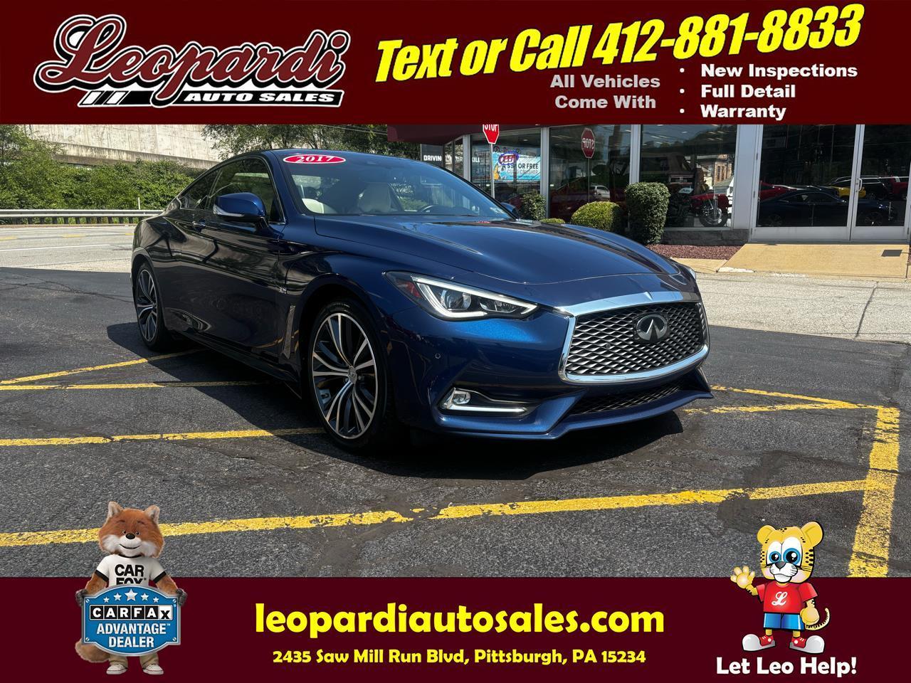 2017 Infiniti Q60 3.0t Premium AWD
