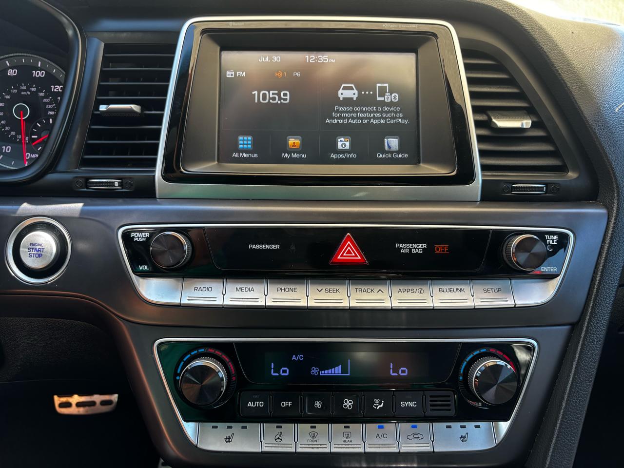 Hyundai Sonata Sport 2.4L 2019
