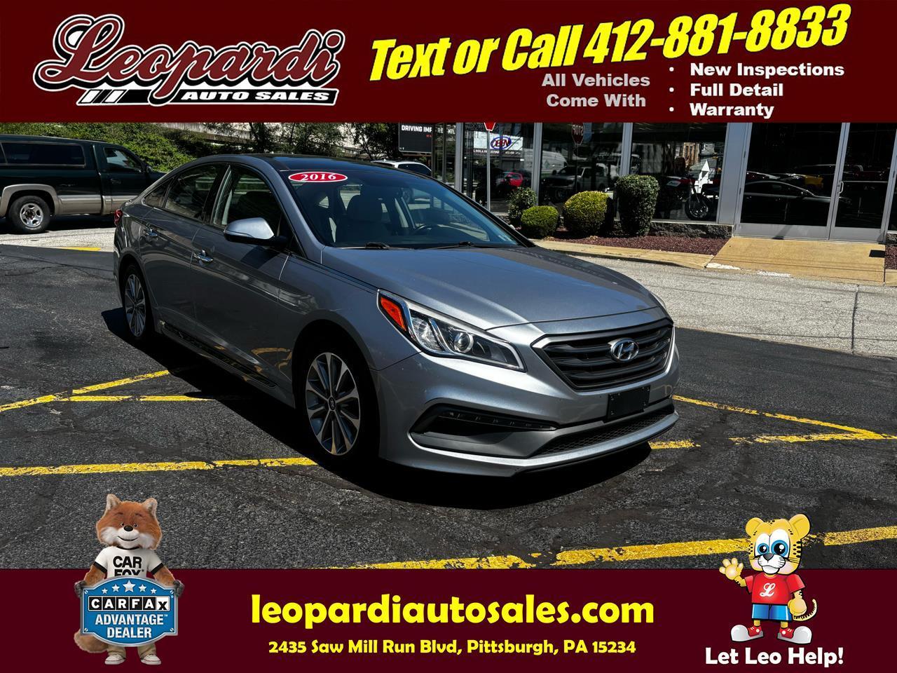 2016 Hyundai Sonata 4dr Sdn 2.4L Limited PZEV