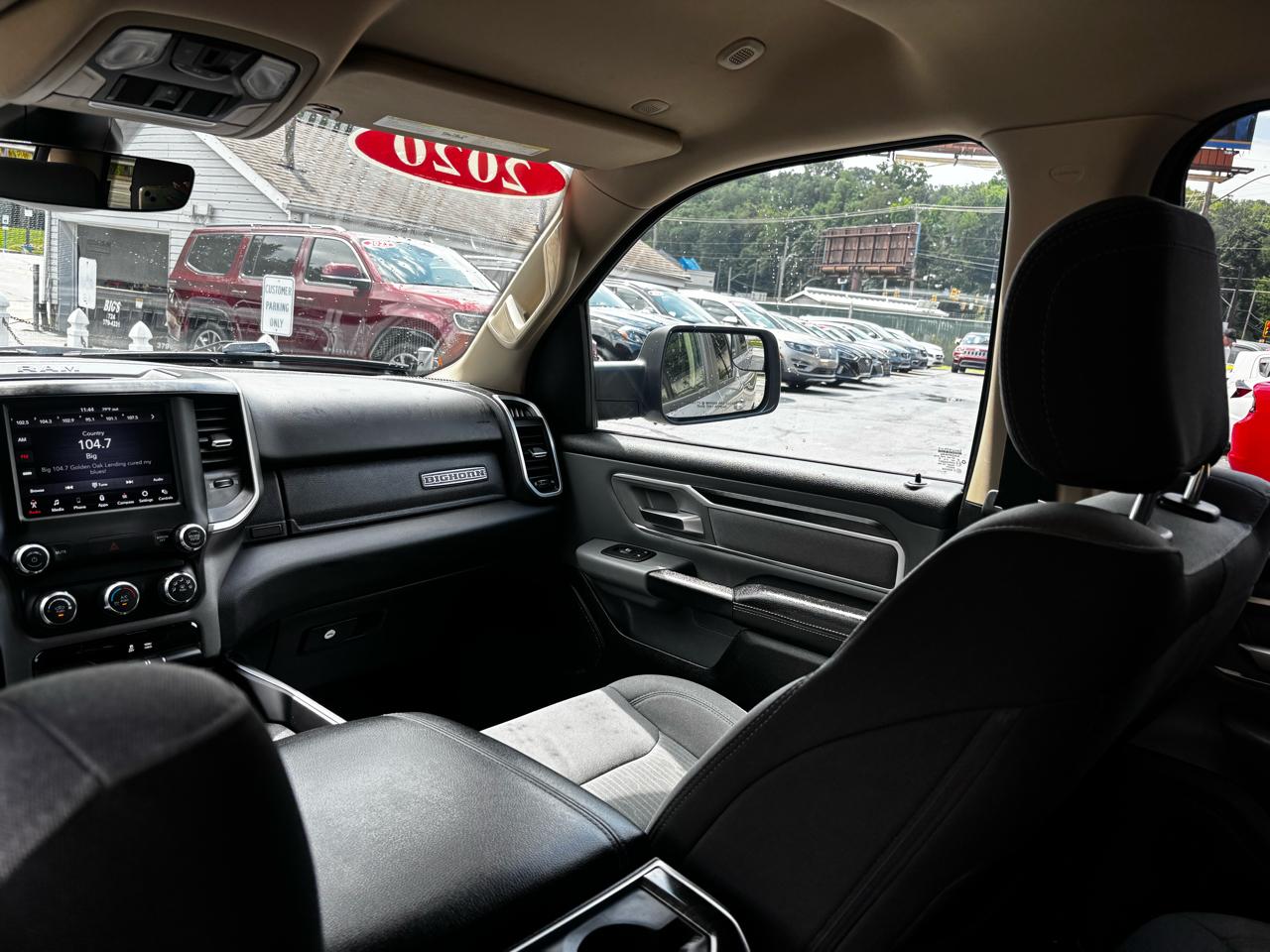 RAM 1500 Big Horn 4x4 Quad Cab 6'4" Box 2020