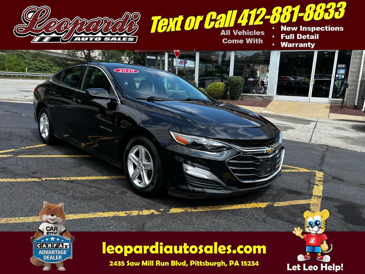 2020 Chevrolet Malibu 4dr Sdn LS w/1FL