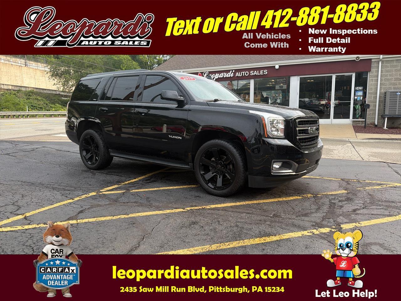 2019 GMC Yukon 4WD 4dr SLT