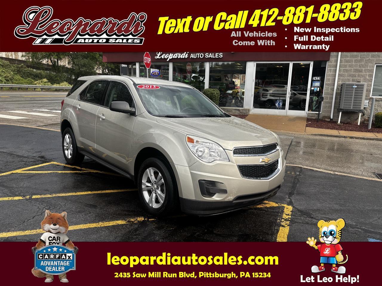 2013 Chevrolet Equinox FWD 4dr LS