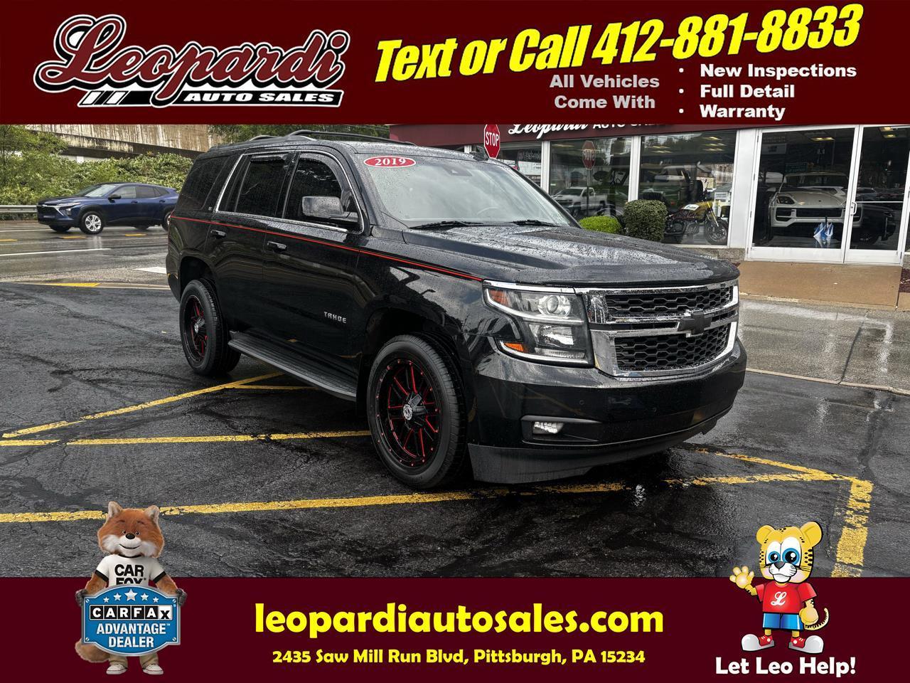 2019 Chevrolet Tahoe 4WD 4dr LT