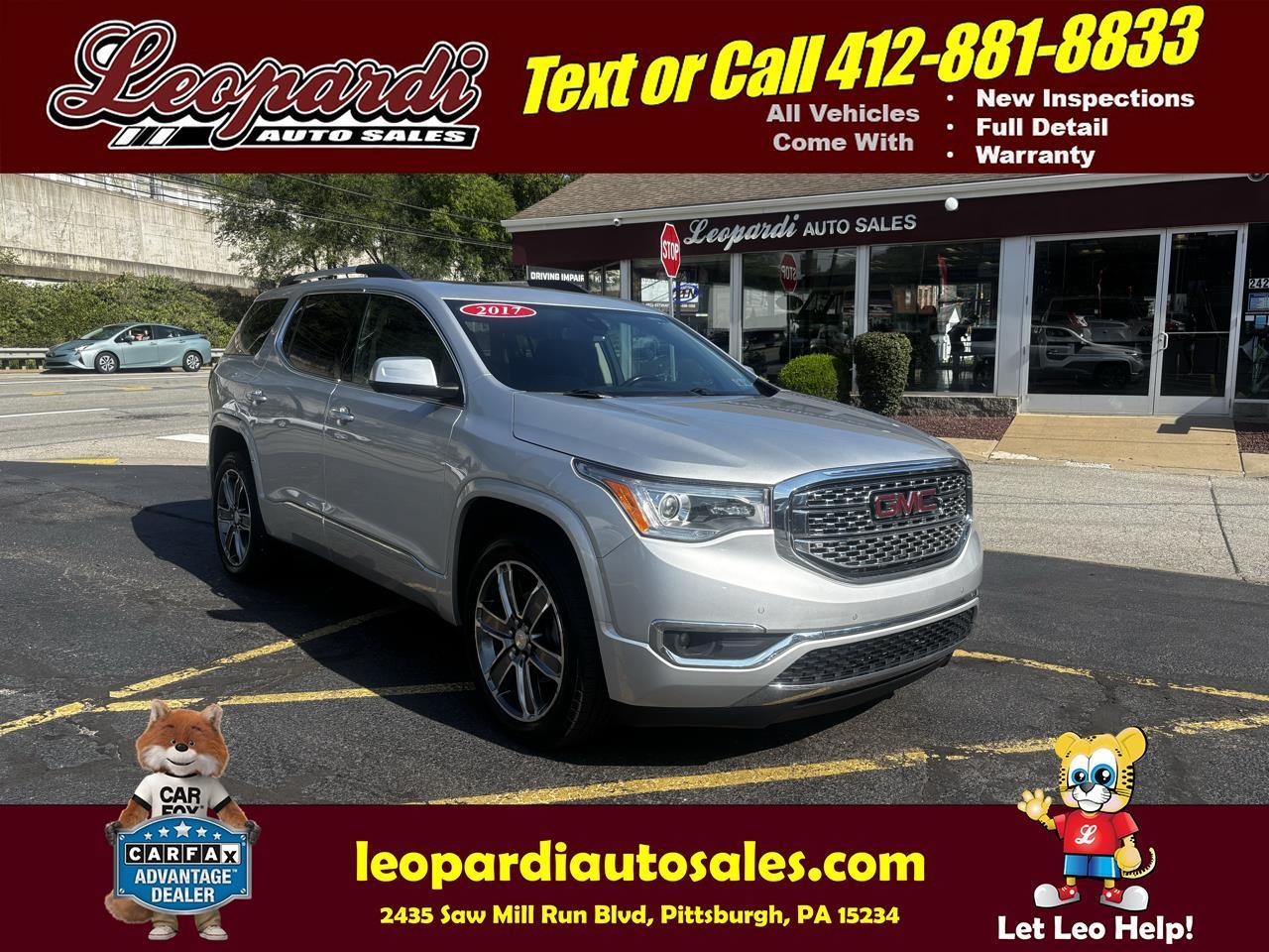2017 GMC Acadia AWD 4dr Denali