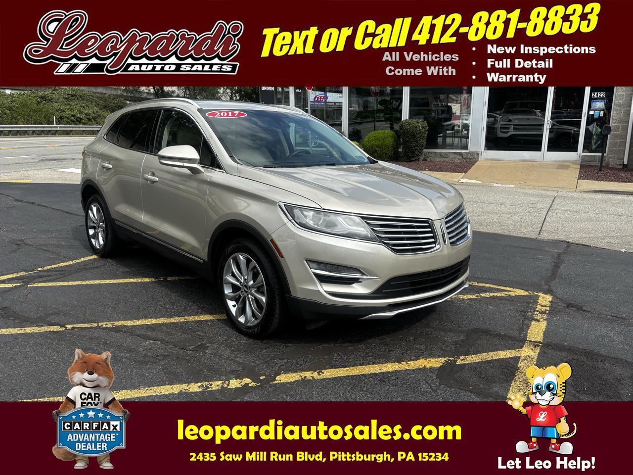 2017 Lincoln MKC Select AWD