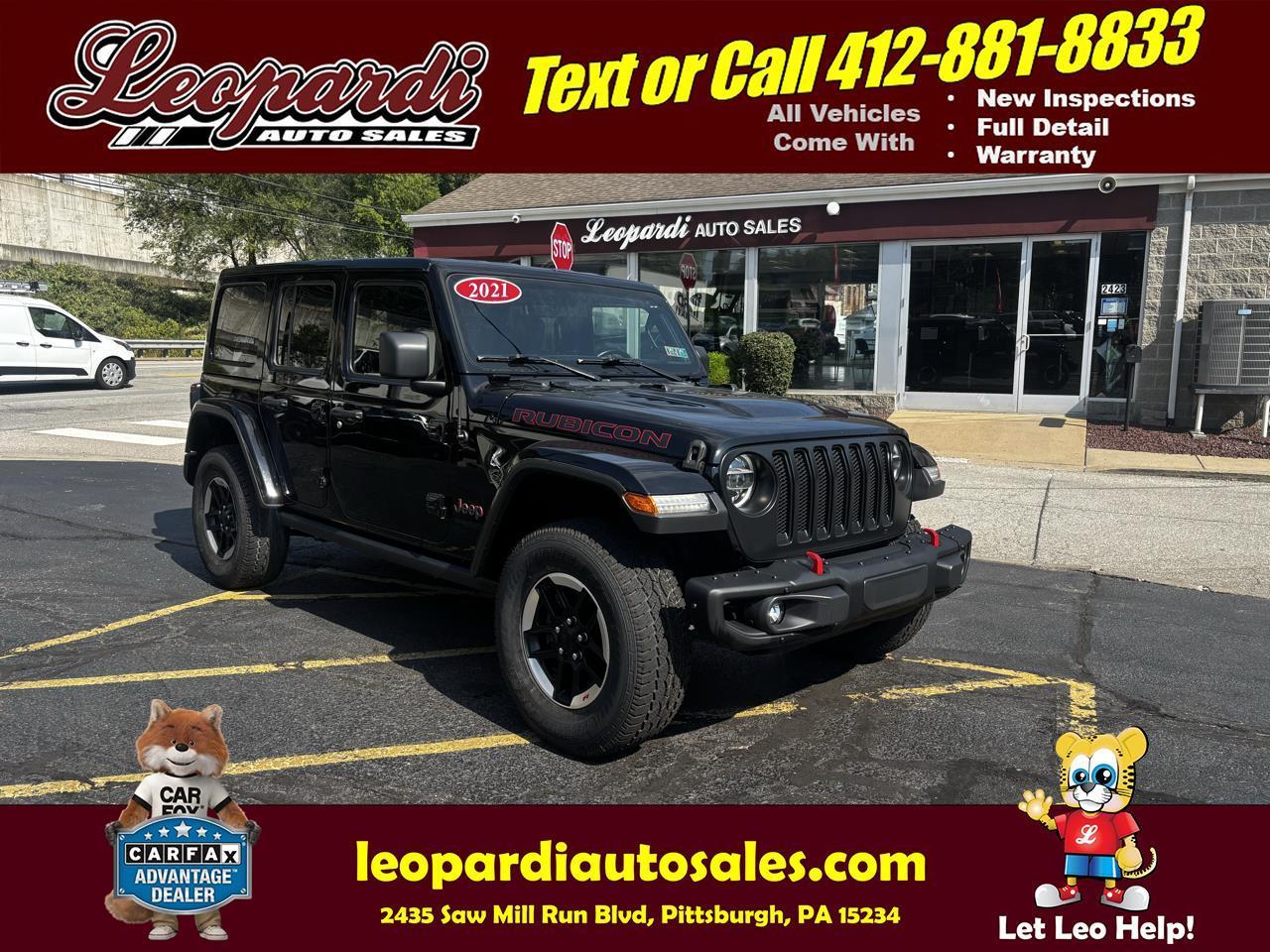 2021 Jeep Wrangler Unlimited Rubicon 4x4