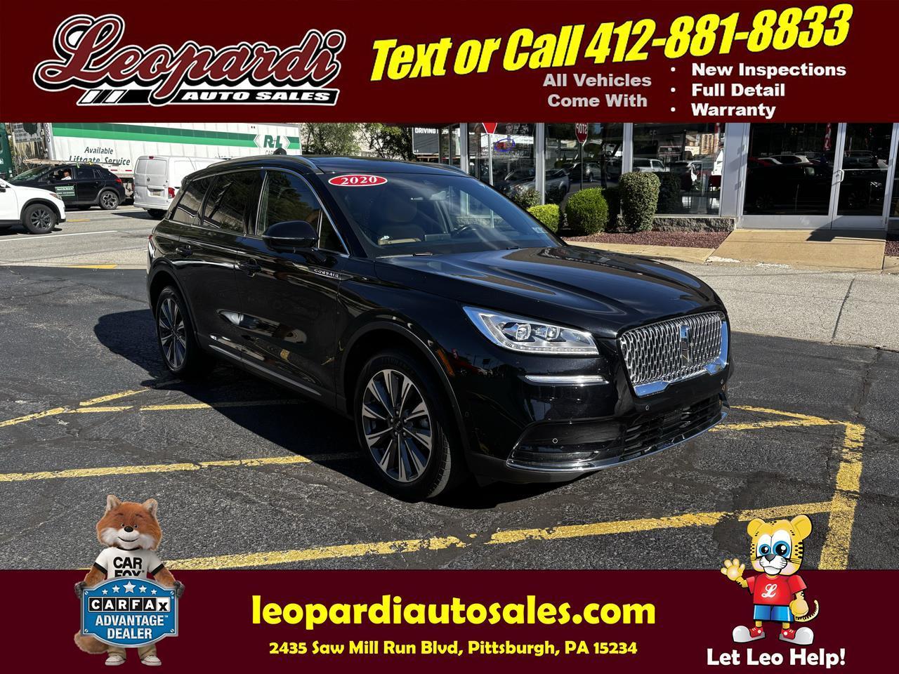 2020 Lincoln Corsair Reserve AWD
