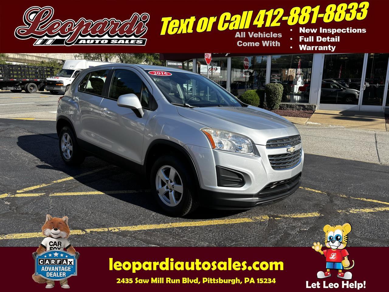 2016 Chevrolet Trax AWD 4dr LS w/1LS