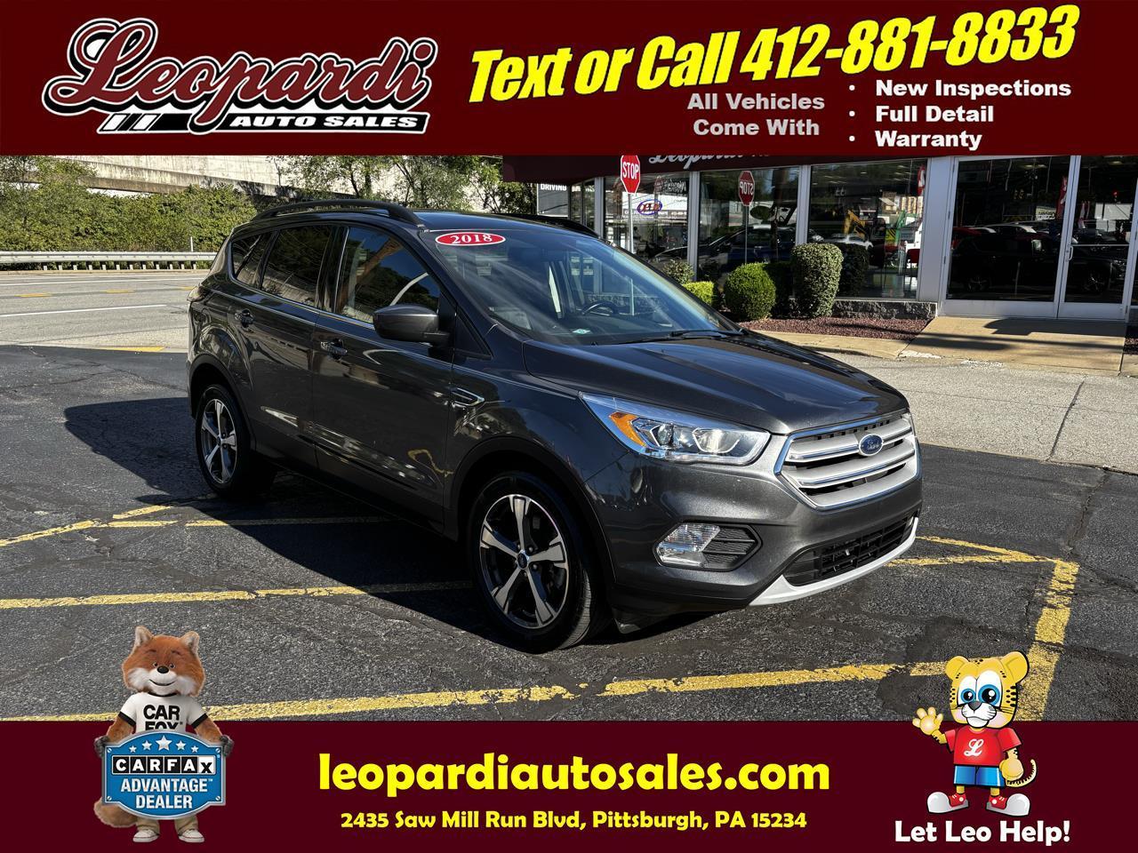 2018 Ford Escape SEL 4WD