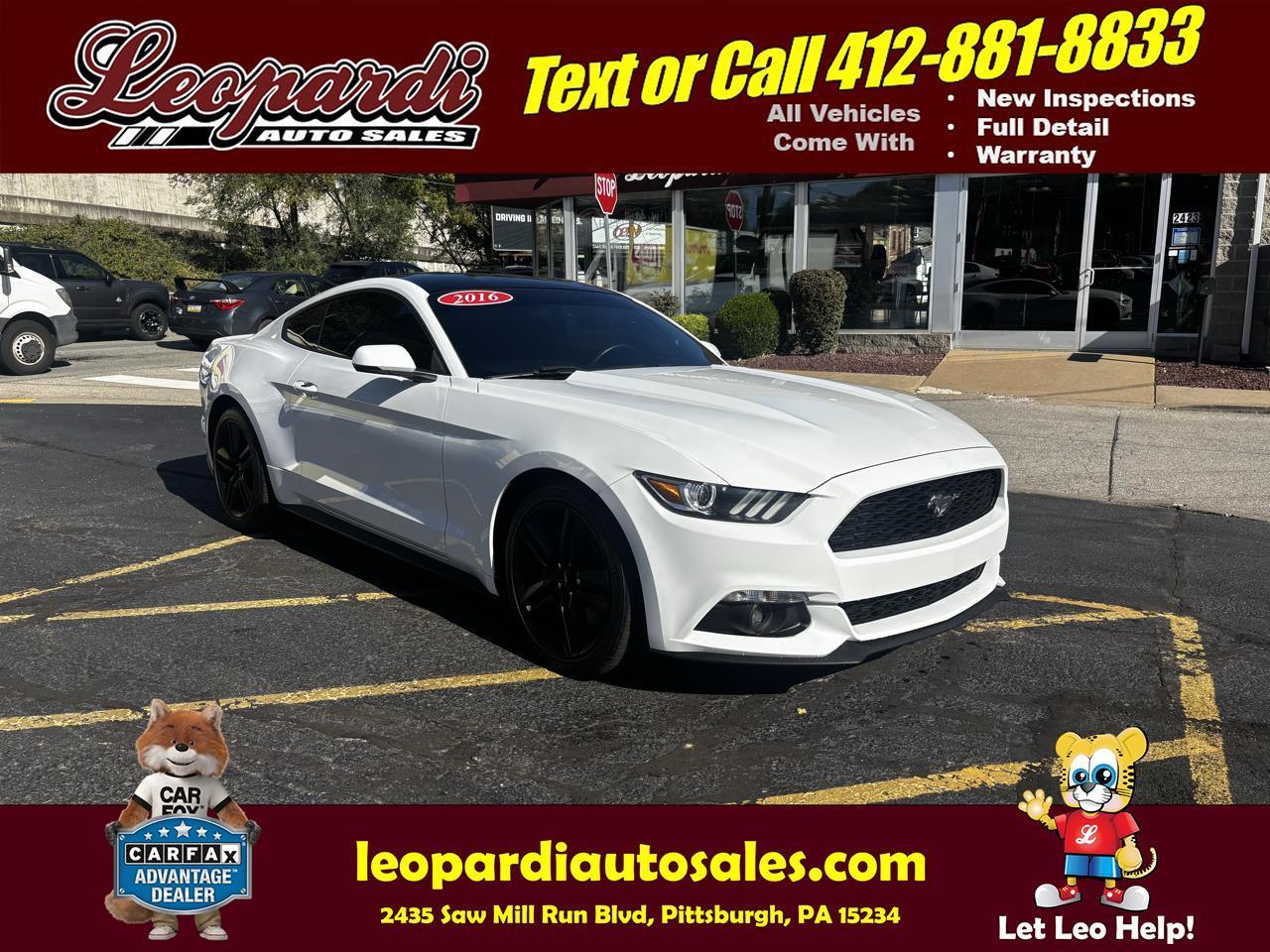 2016 Ford Mustang 2dr Fastback EcoBoost
