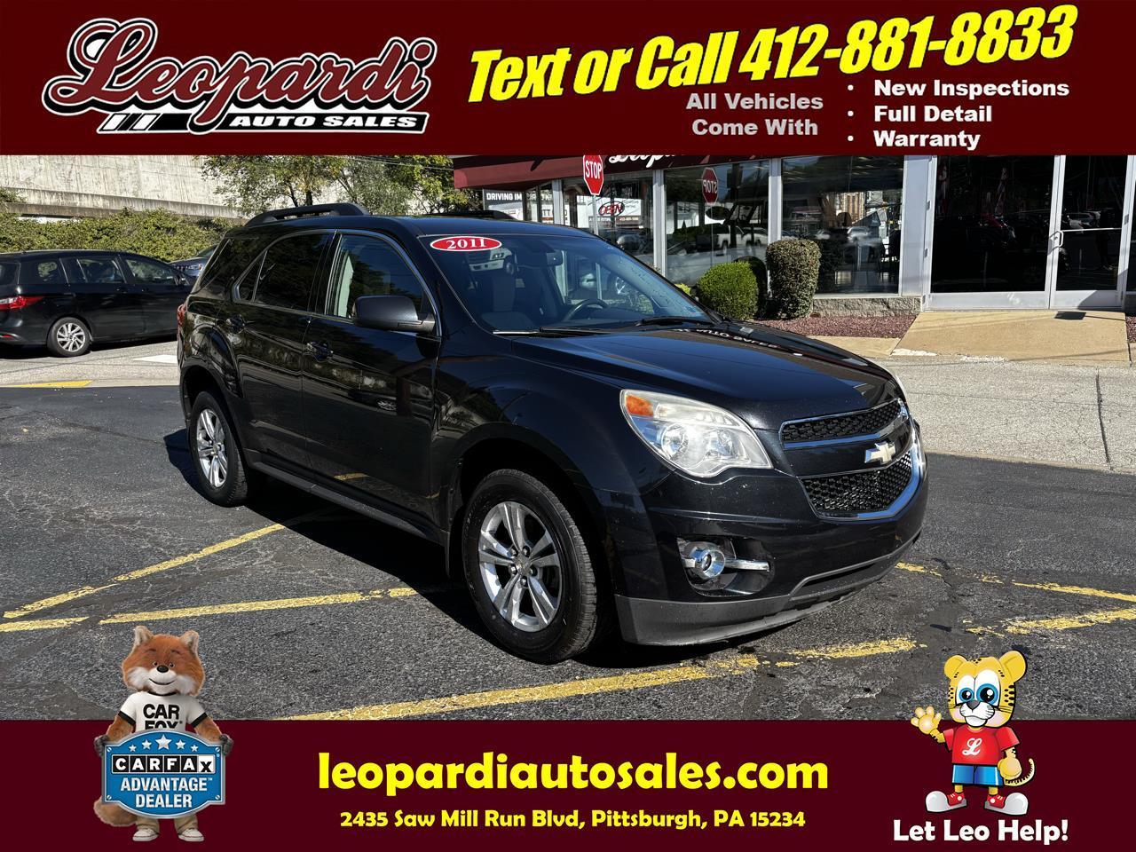 Chevrolet Equinox AWD 4dr LT w/2LT 2011