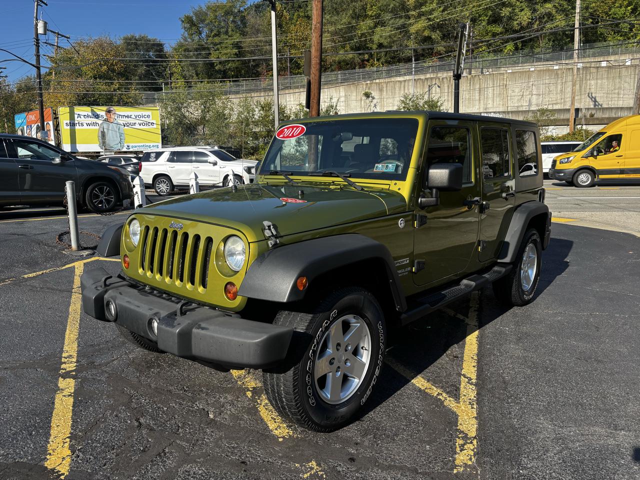 Jeep Wrangler Unlimited 4WD 4dr Sport 2010