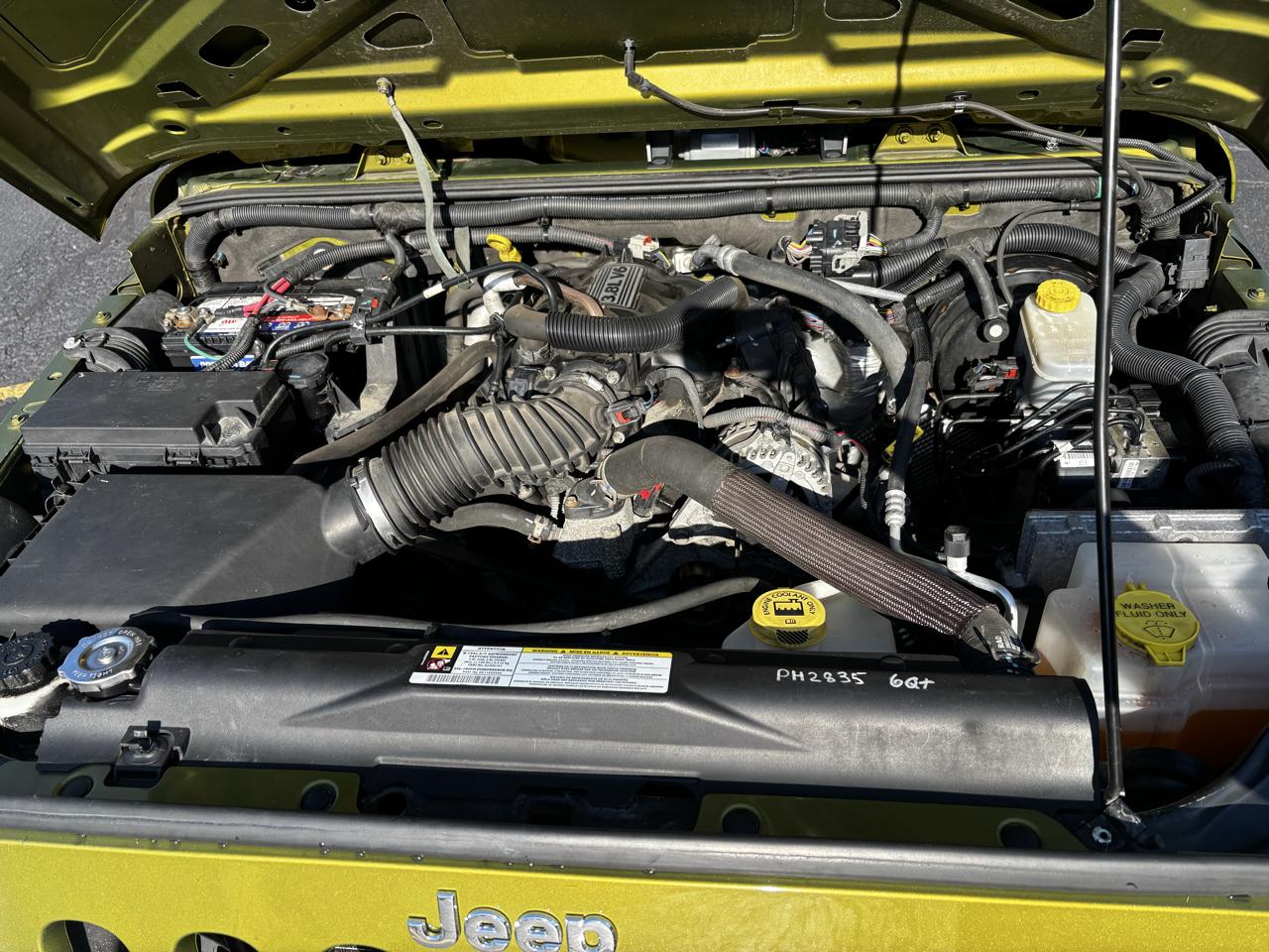 Jeep Wrangler Unlimited 4WD 4dr Sport 2010