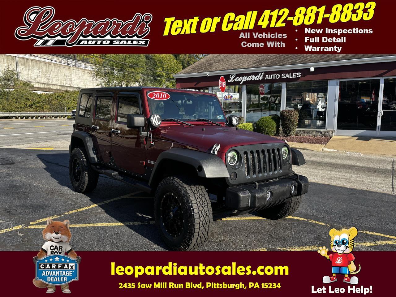 2010 Jeep Wrangler Unlimited