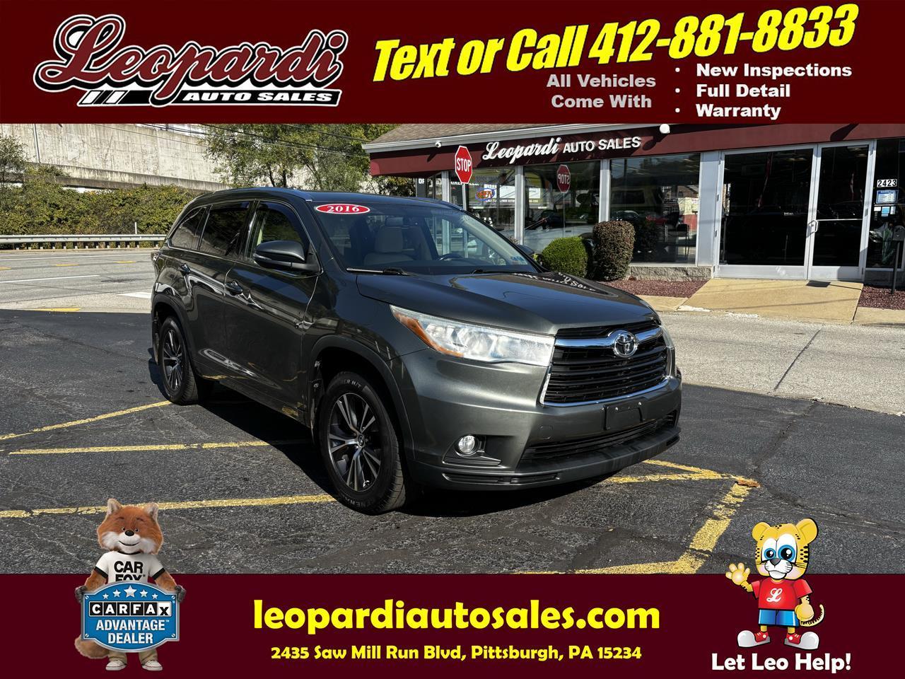2016 Toyota Highlander