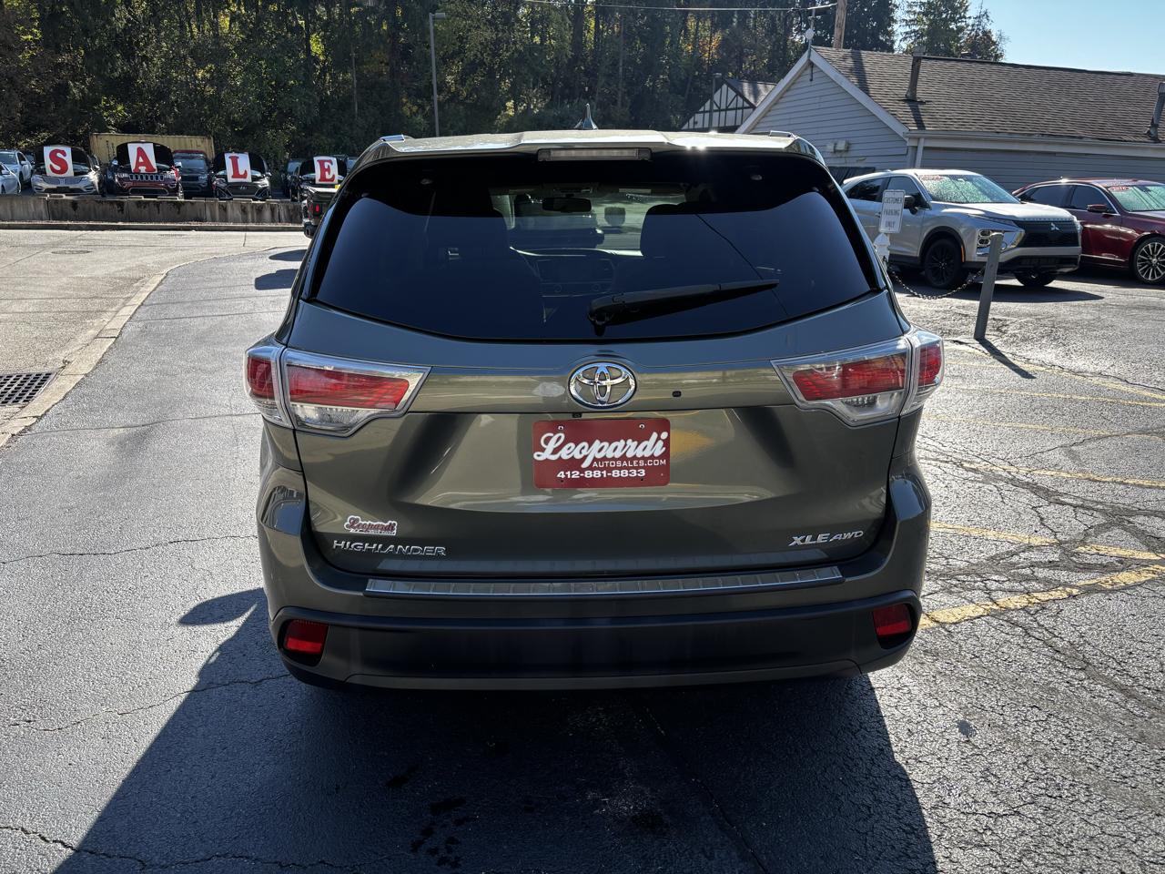 Toyota Highlander AWD 4dr V6 XLE (Natl) 2016