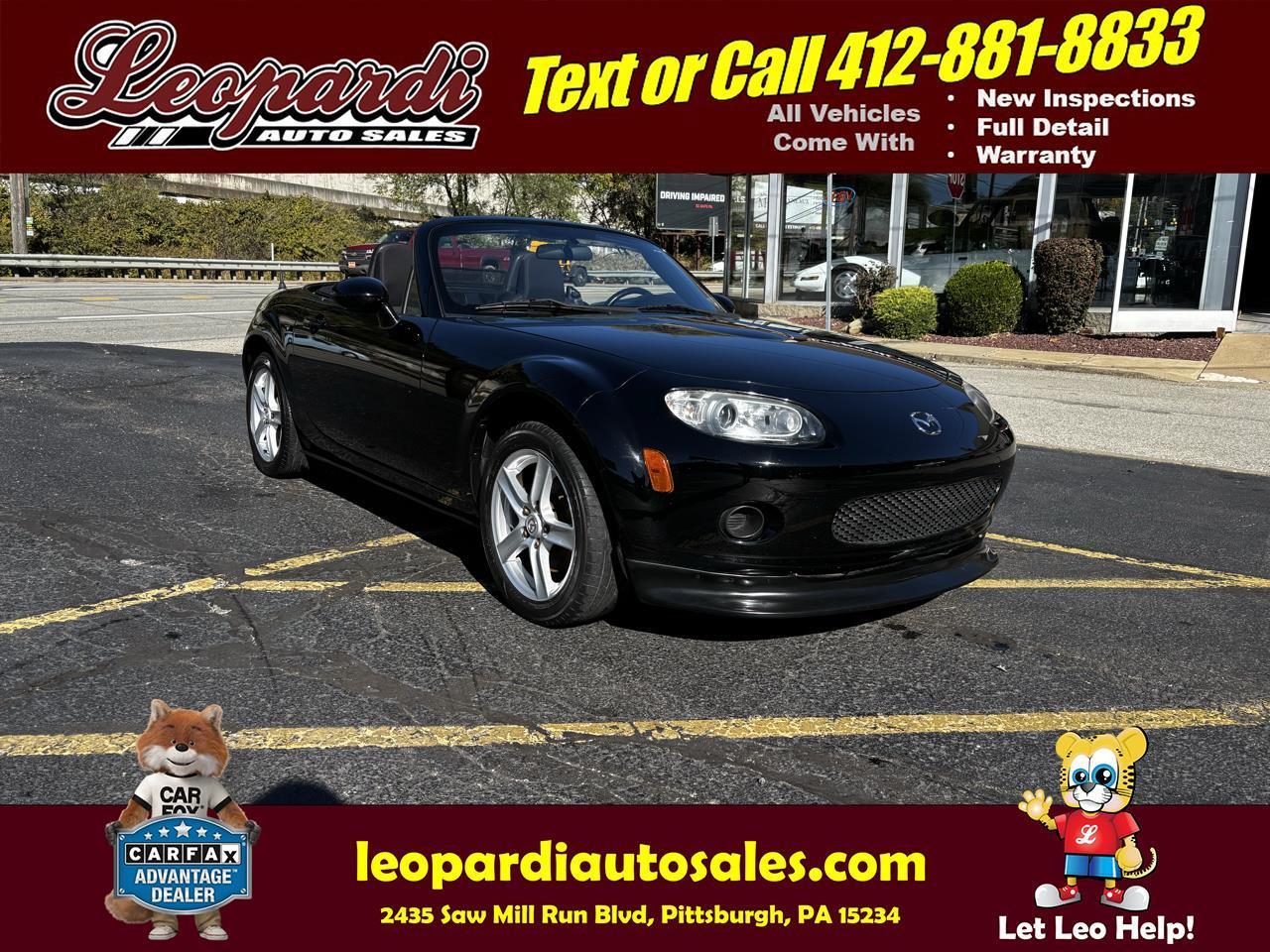 Mazda MX-5 Miata 2dr Conv Sport Manual 2008