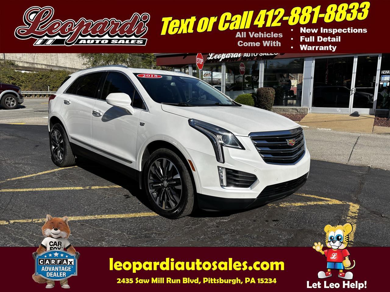 2018 Cadillac XT5 AWD 4dr Premium Luxury