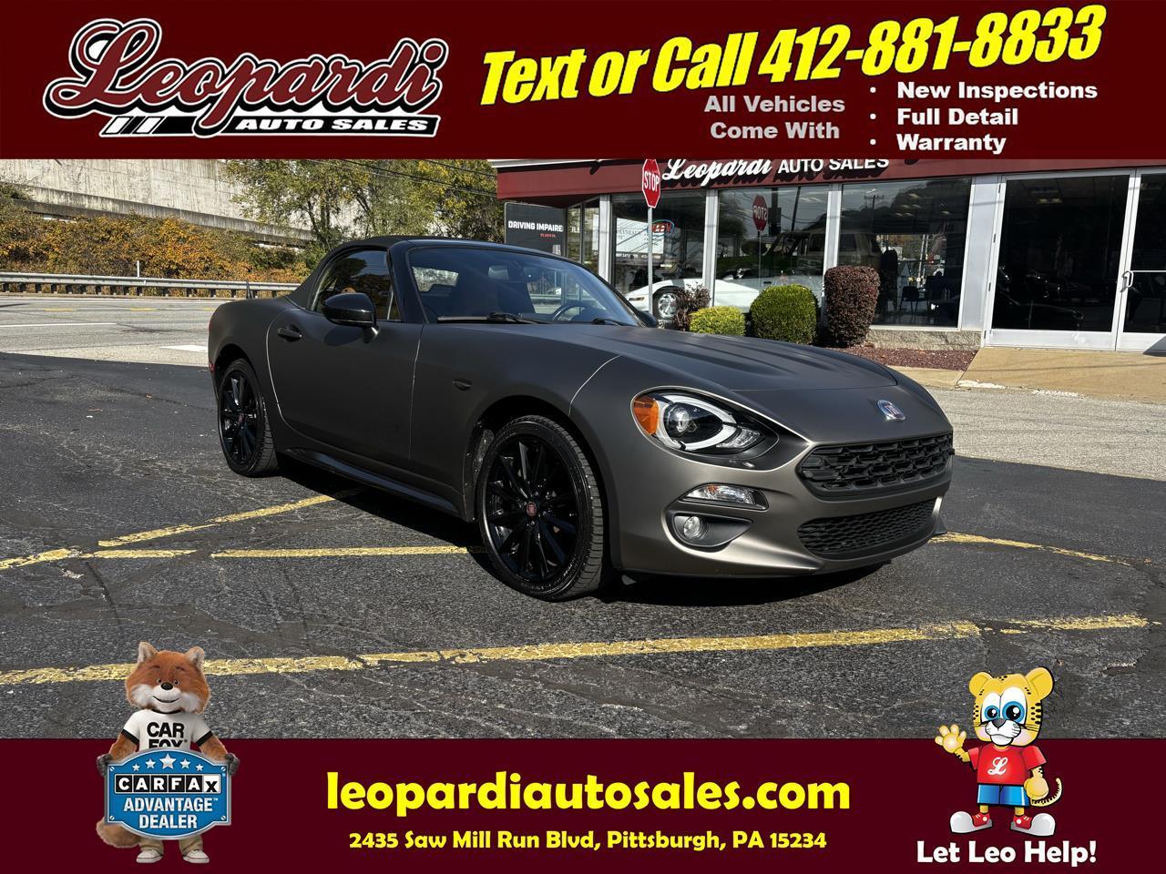 2018 Fiat 124 Spider Lusso Convertible