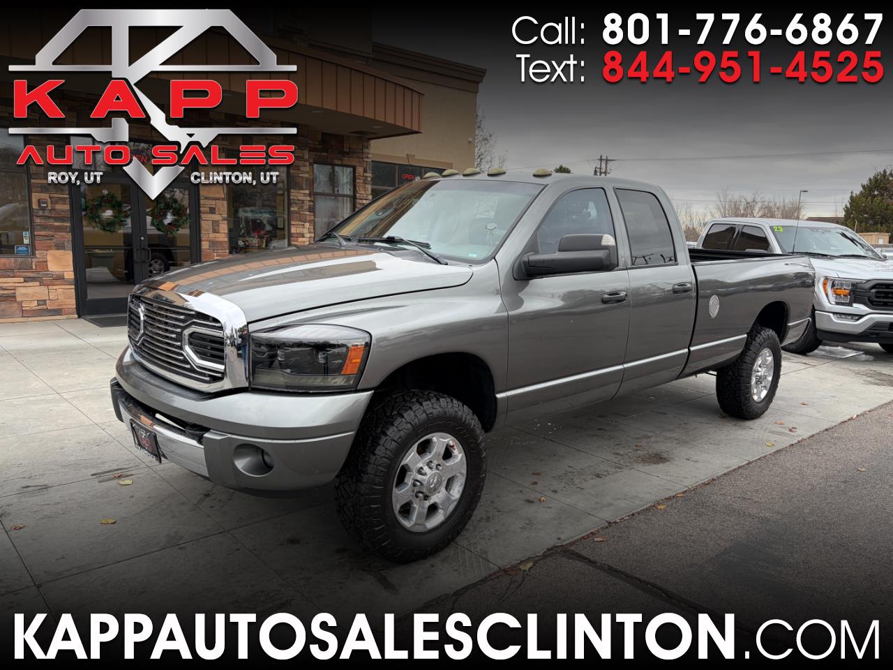 2006 Dodge Ram 3500 4dr Quad Cab 160.5 SRW 4WD Laramie