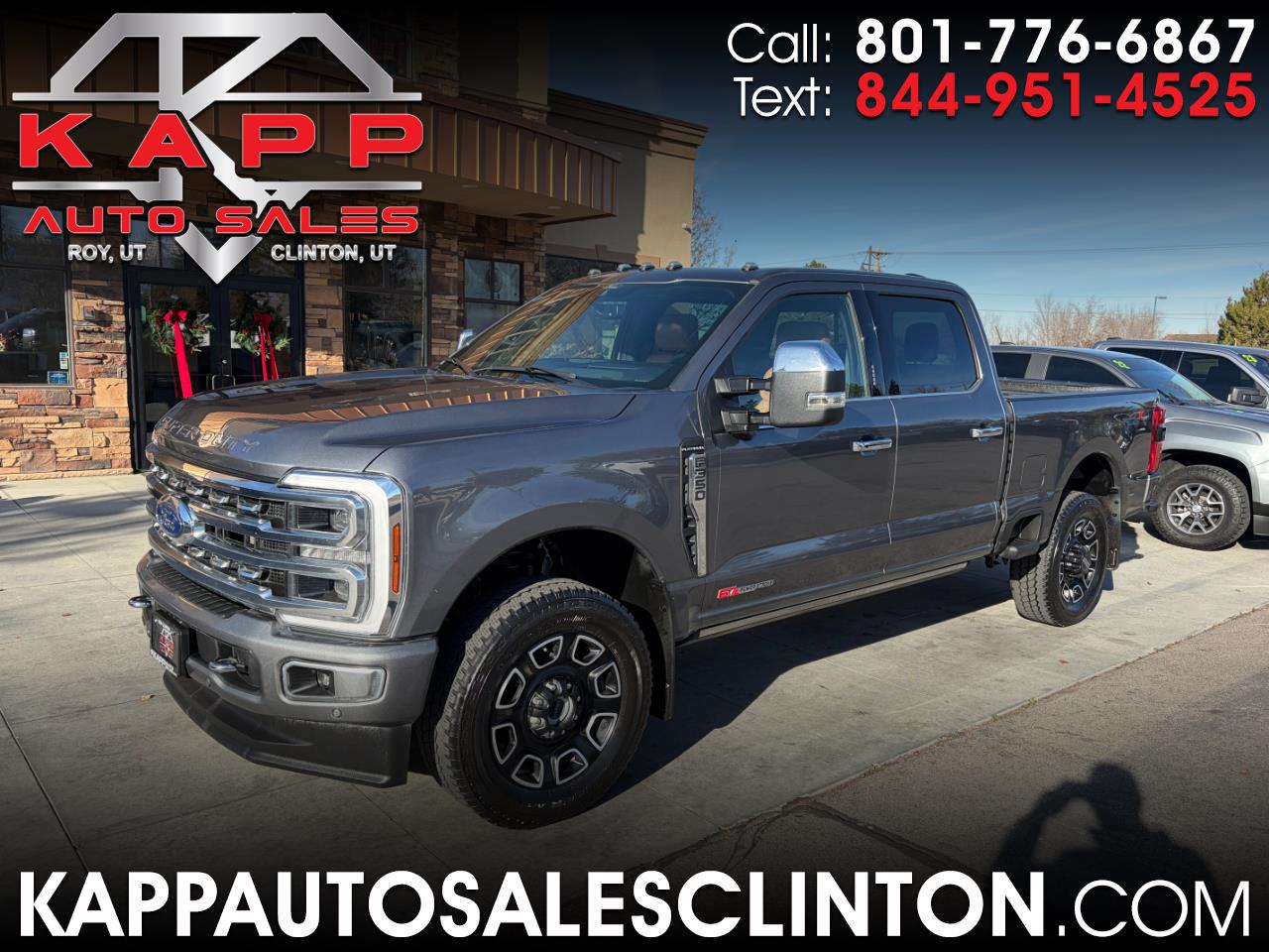 2024 Ford Super Duty F-350 SRW Platinum 4WD Crew Cab 6.75' Box