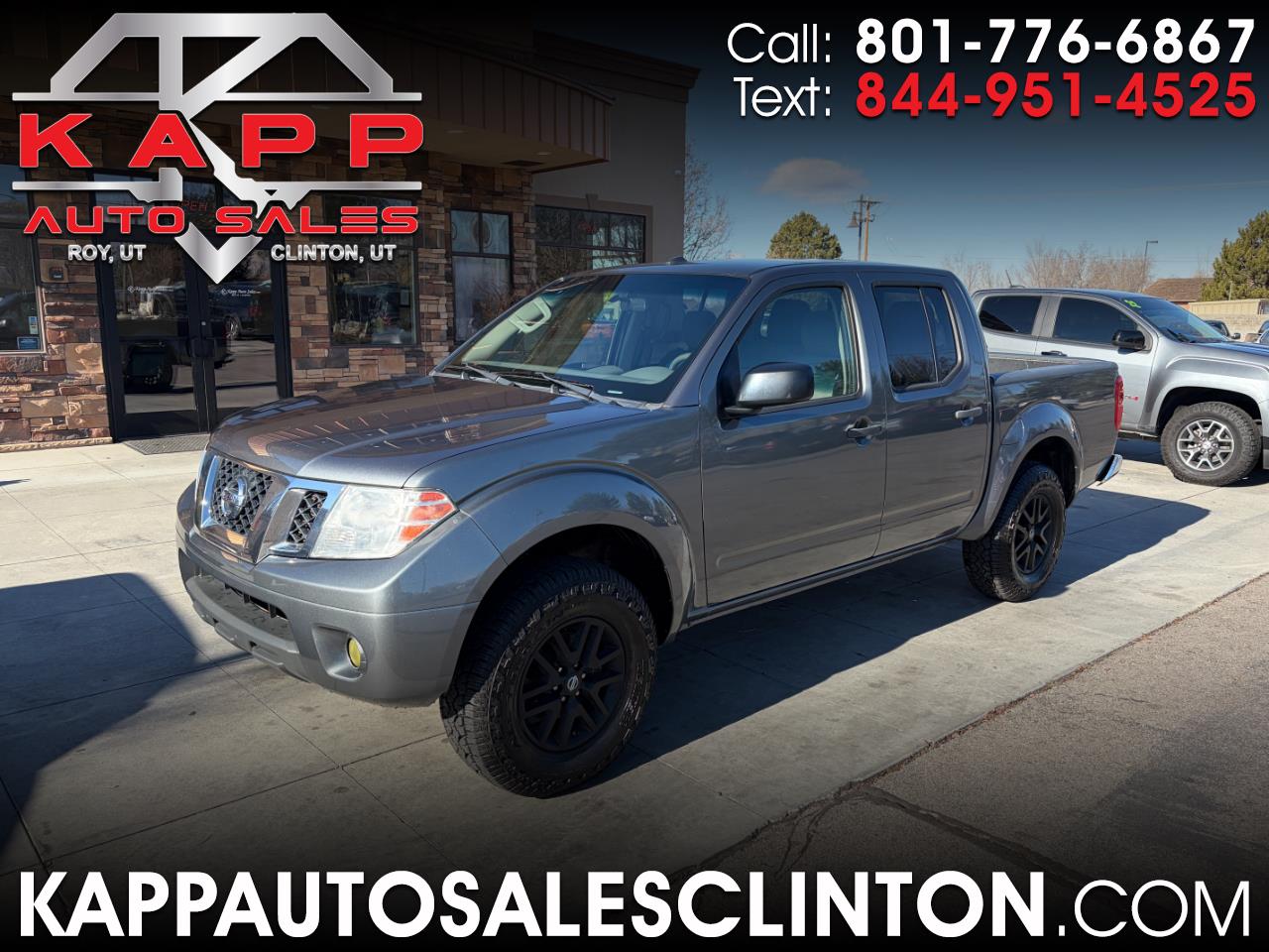 2018 Nissan Frontier Crew Cab 4x4 SV V6 Auto