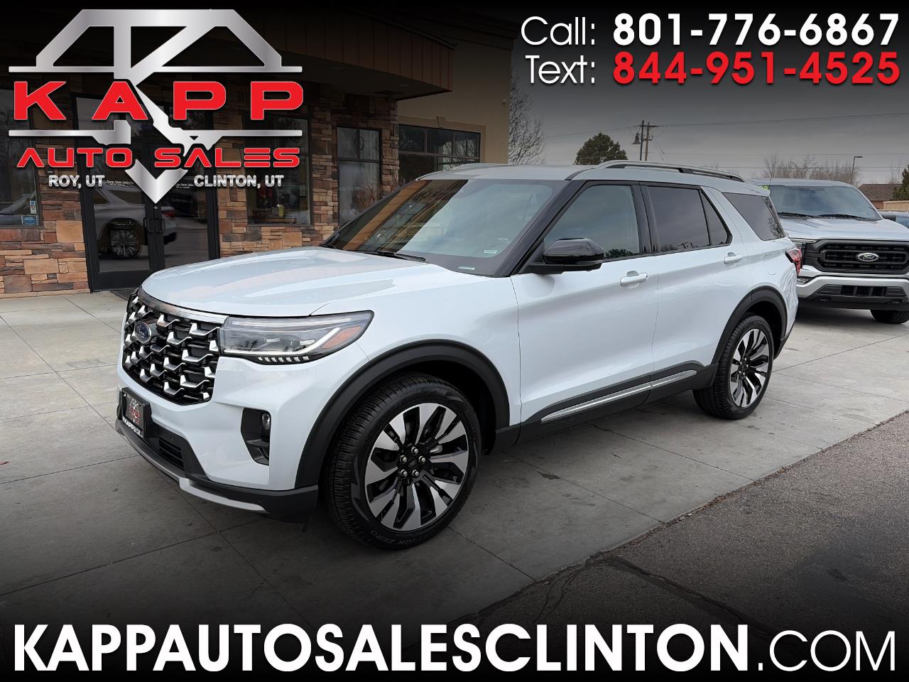 2025 Ford Explorer Platinum 4WD