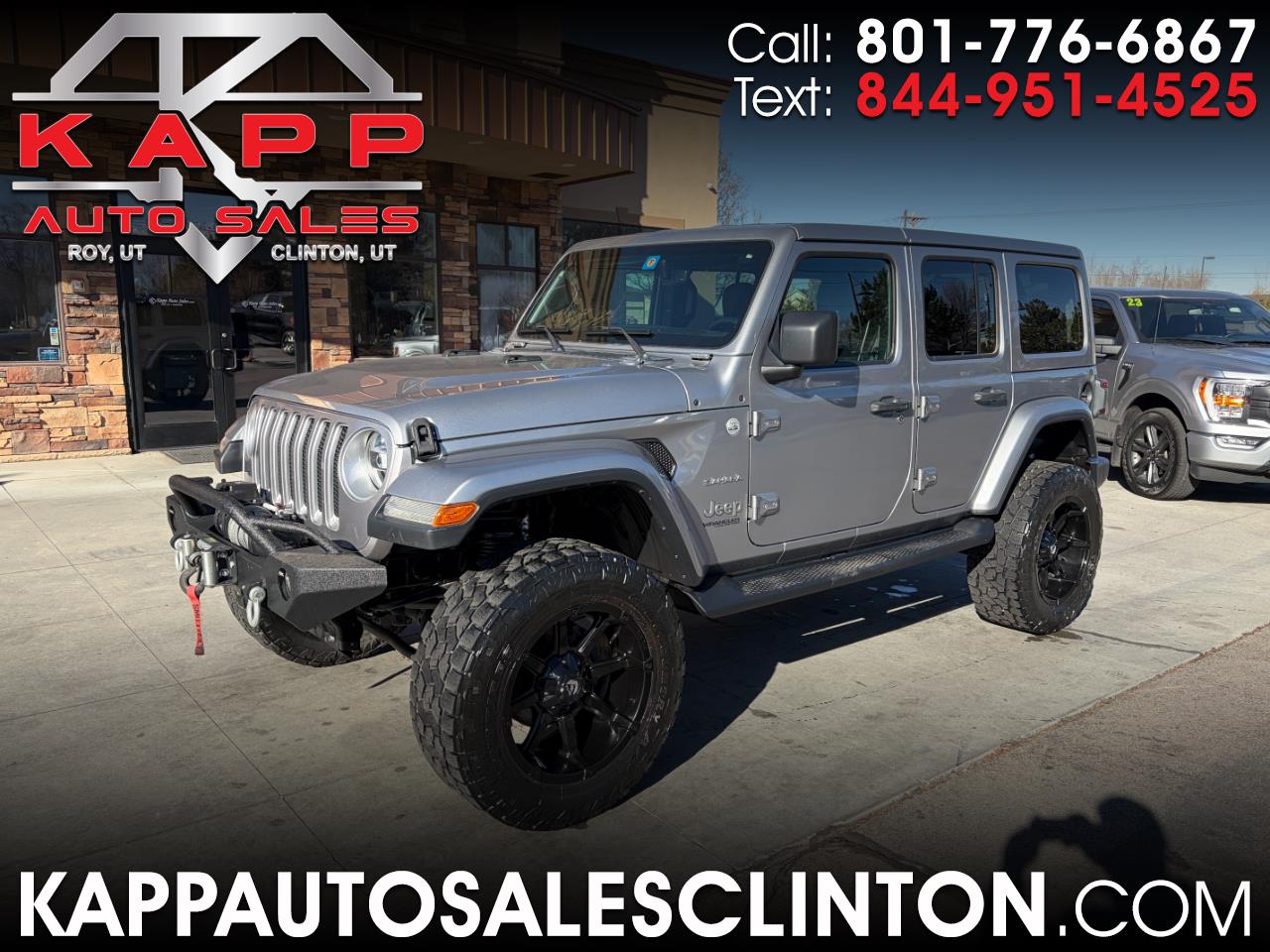 2018 Jeep Wrangler Unlimited Sahara 4x4