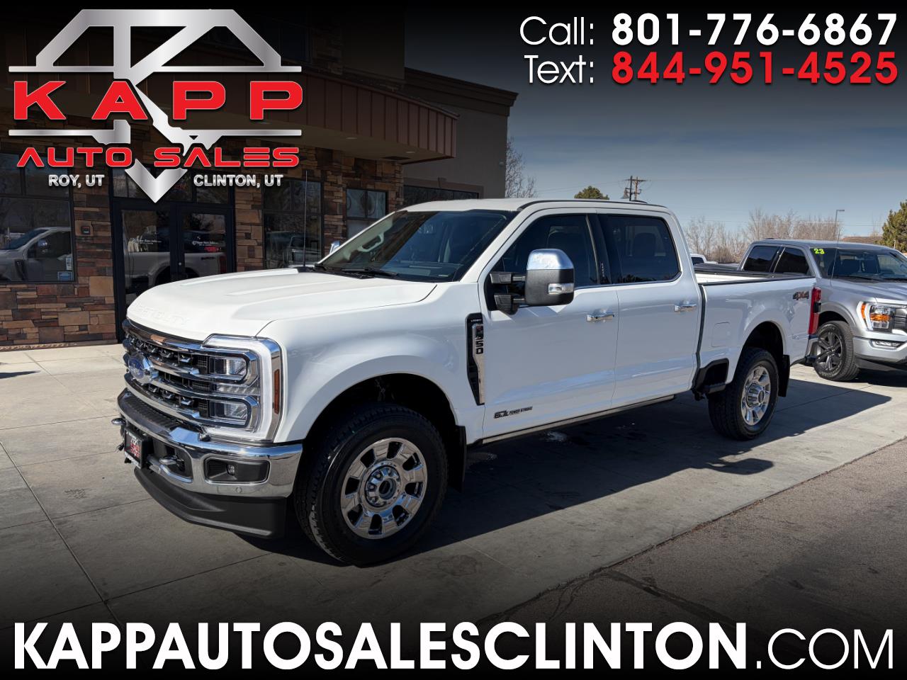 2024 Ford Super Duty F-350 SRW LARIAT 4WD Crew Cab 6.75' Box