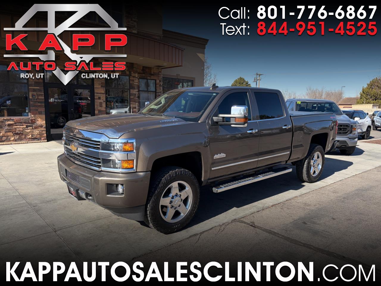 Chevrolet Silverado 2500HD Built After Aug 14 4WD Crew Cab 153.7" High Country 2015
