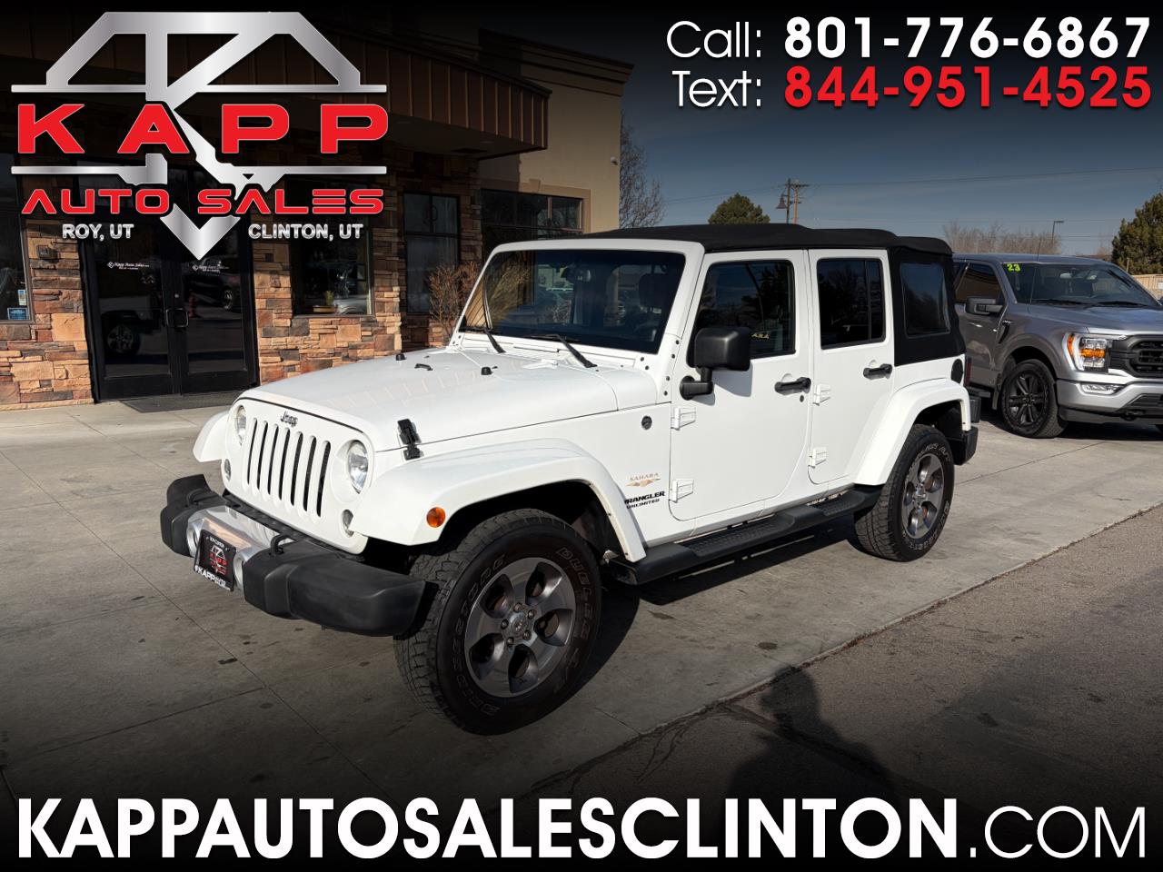 2014 Jeep Wrangler Unlimited 4WD 4dr Sahara