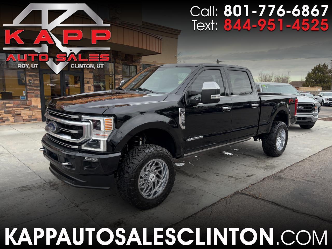 Ford Super Duty F-250 SRW Platinum 4WD Crew Cab 6.75' Box 2022