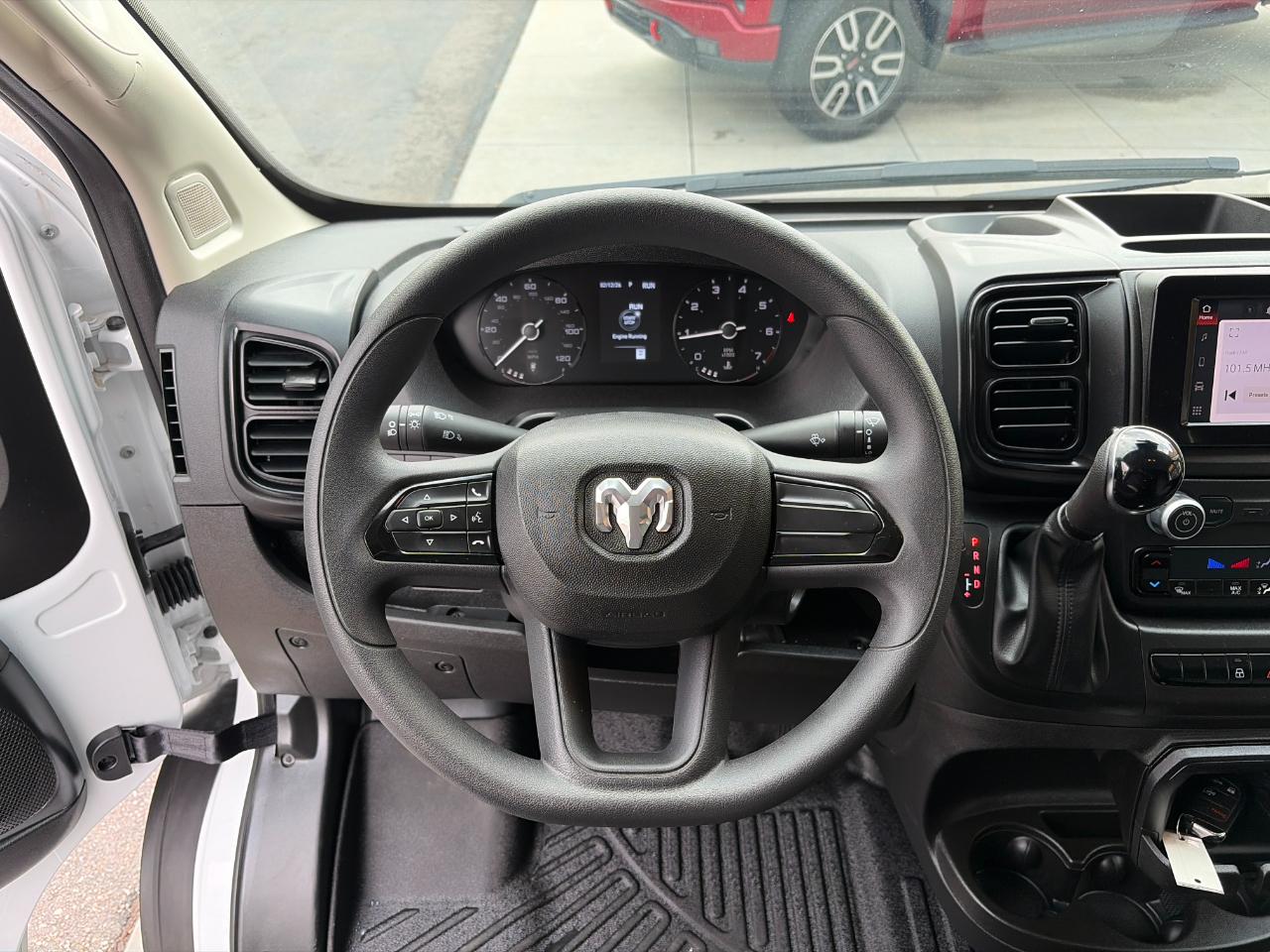 RAM ProMaster Cargo Van Tradesman 2500 High Roof 159" WB w/Pass Seat 2025