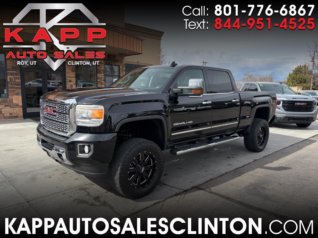 GMC Sierra 3500HD 4WD Crew Cab 153.7" Denali 2016