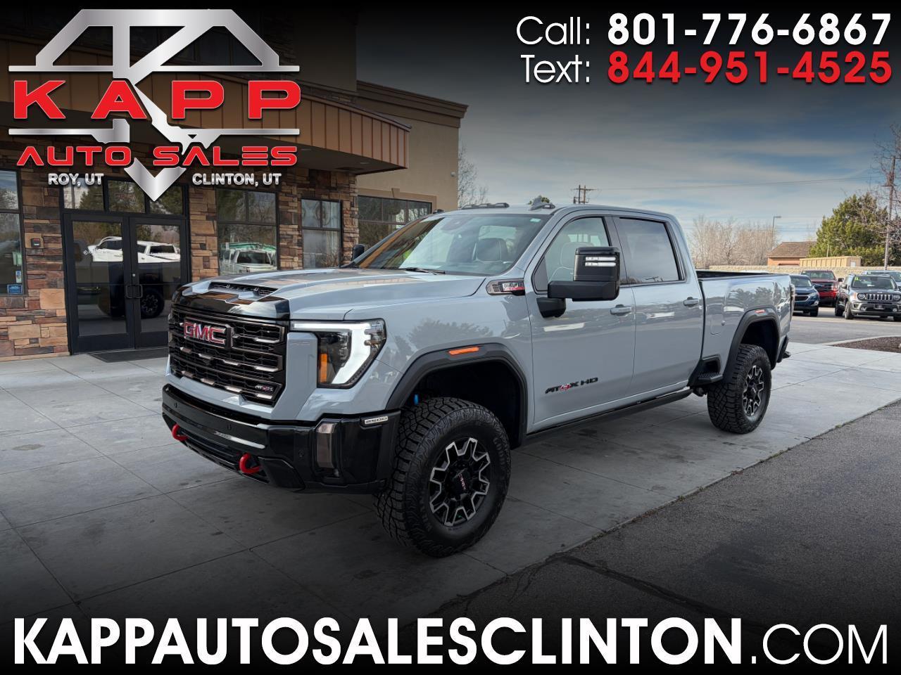 GMC Sierra 2500HD 4WD Crew Cab 159" AT4X 2024